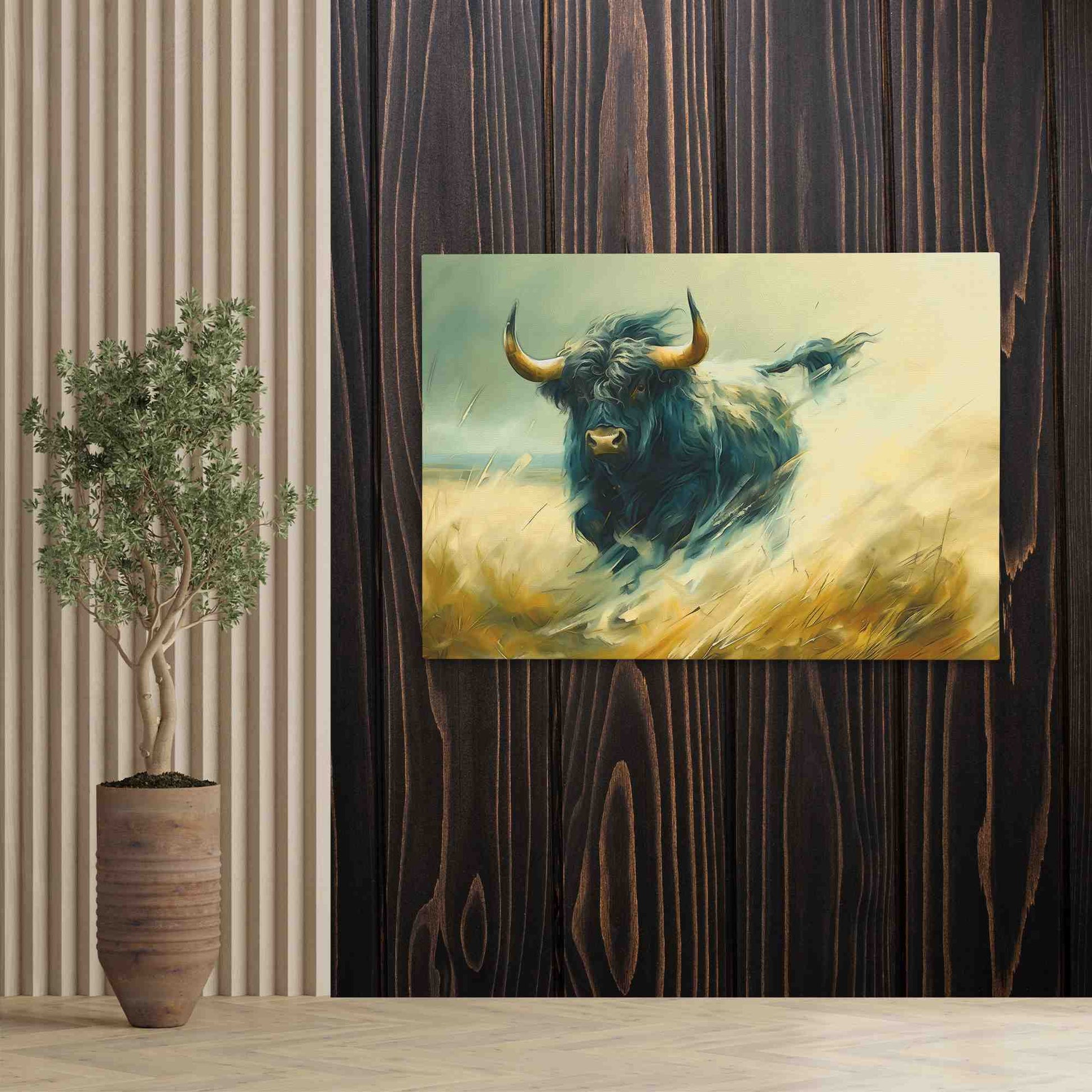Highland Charge - Luxury Wall Art