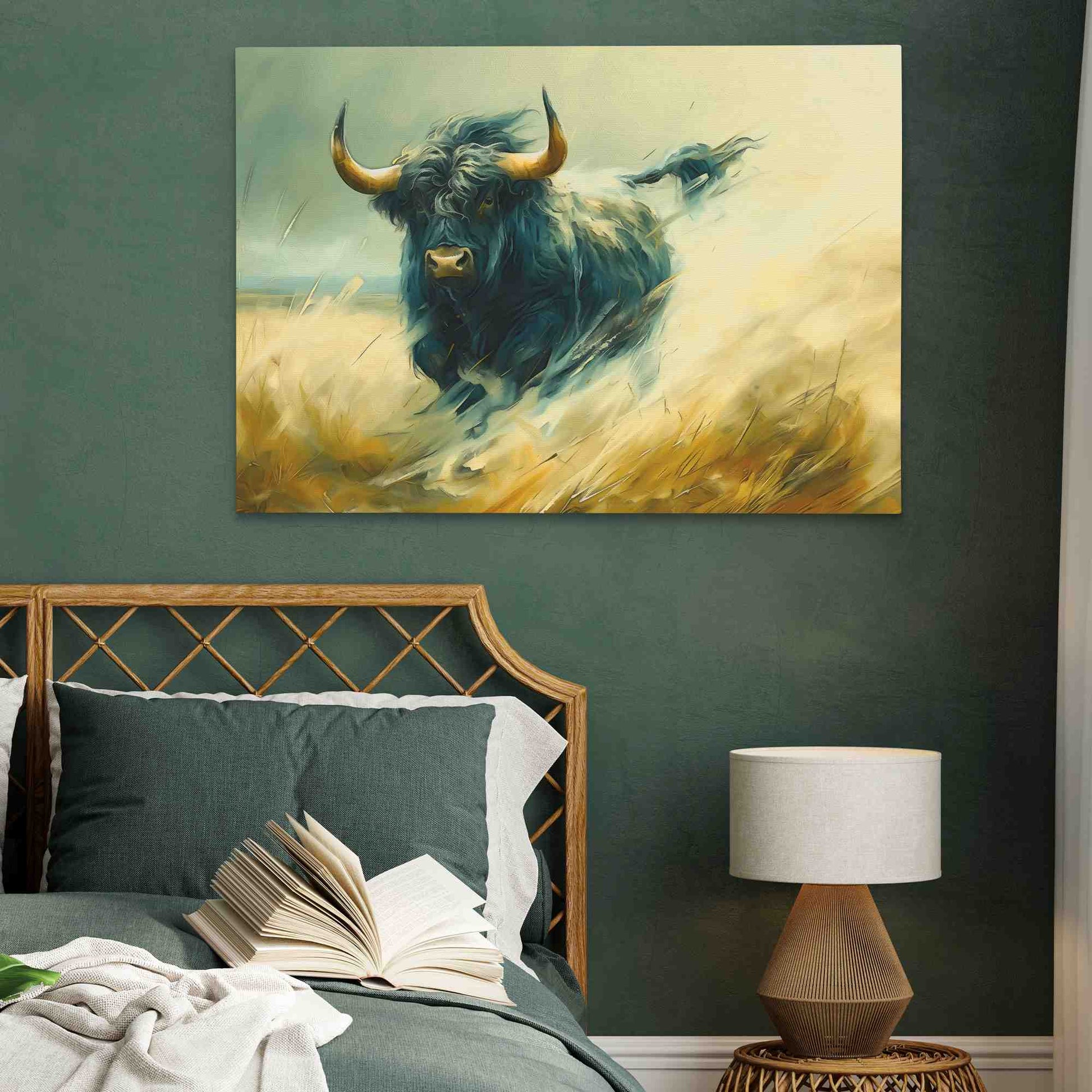 Highland Charge - Luxury Wall Art