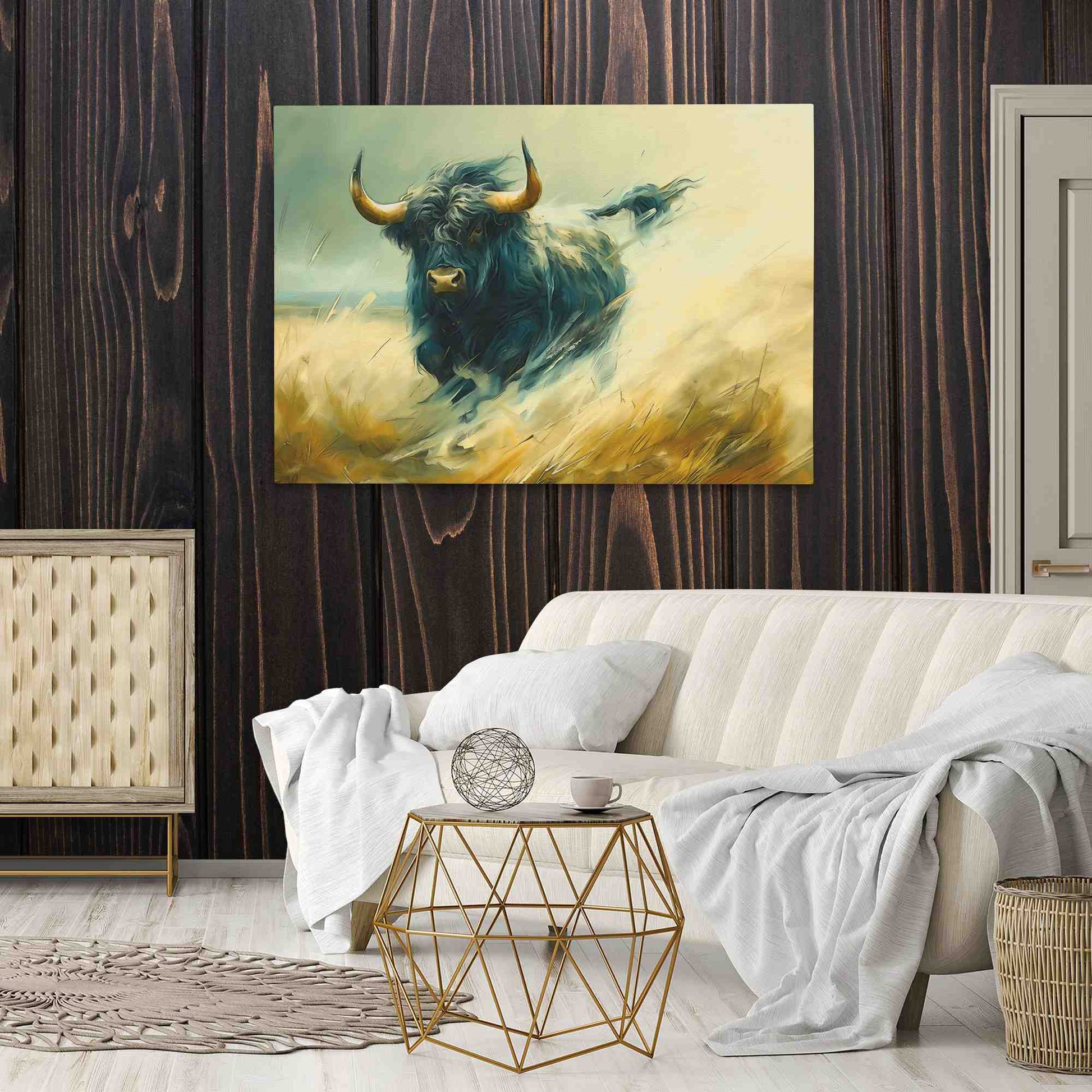 Highland Charge - Luxury Wall Art