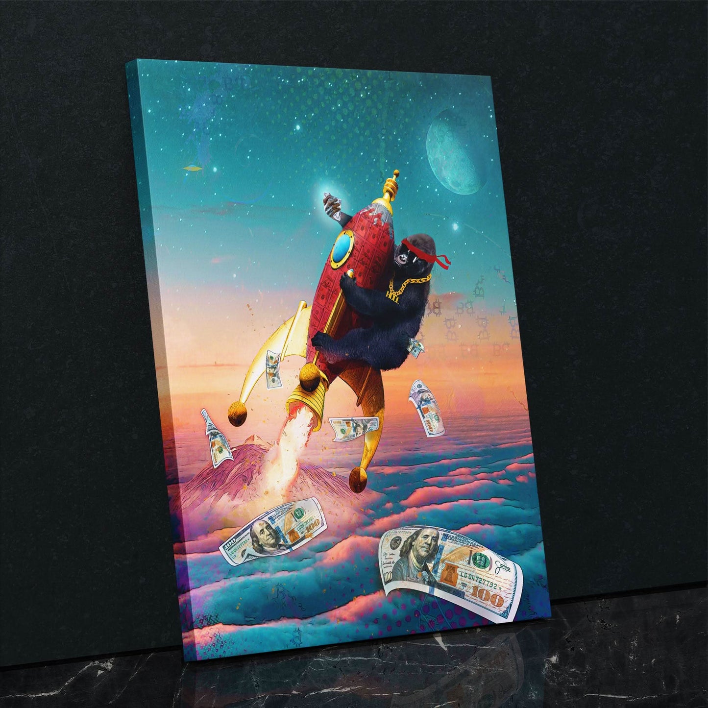 HODL Ape - Animals Art for Office