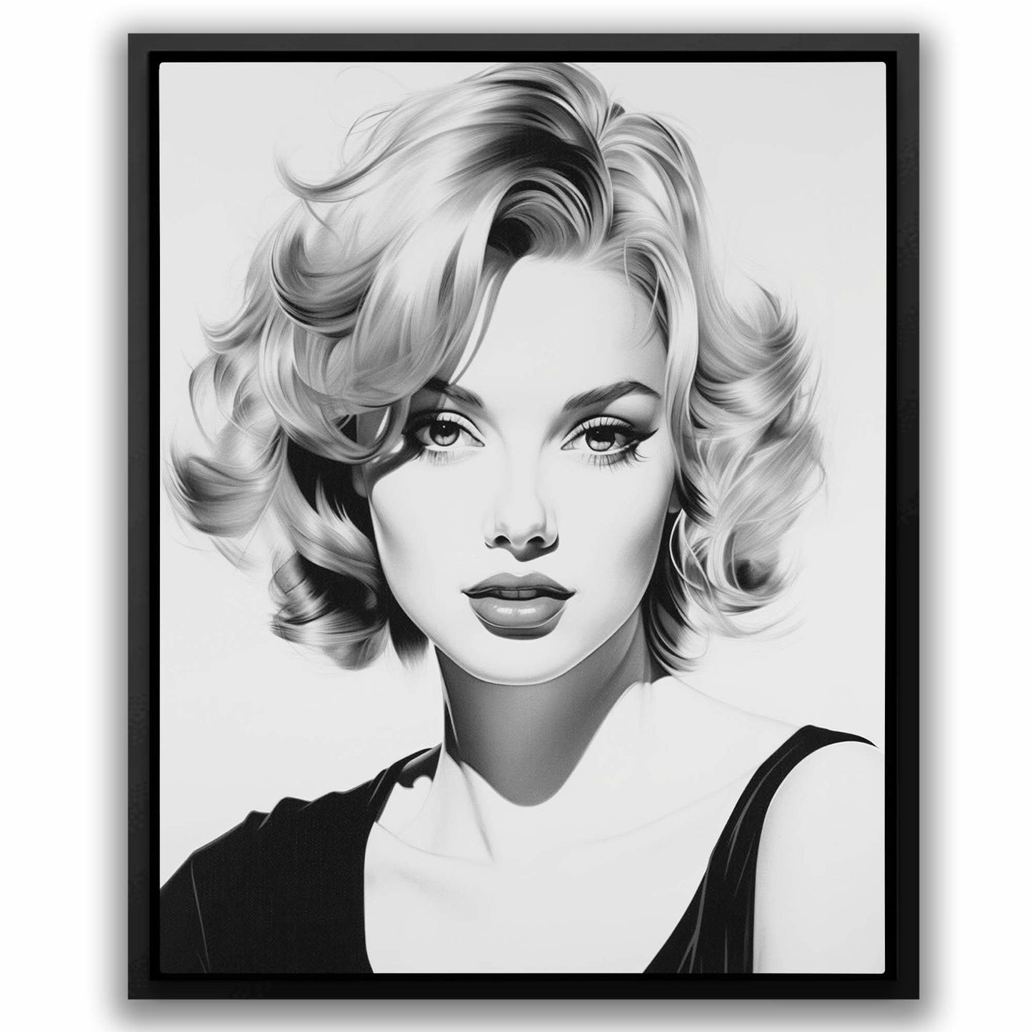 Hollywood Actress - Canvas Wall Art