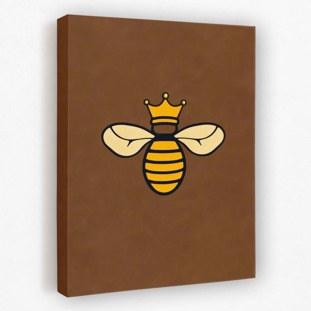 Honey Bee Queen - Animals Canvas Wall Art