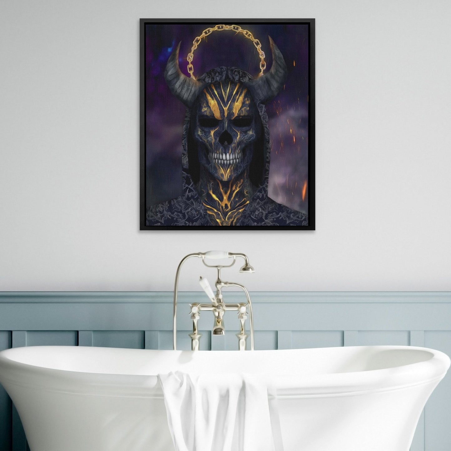 Horned Chain Oracle - Luxury Wall Art