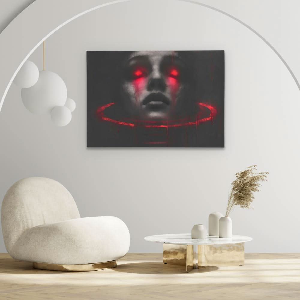 Horrific Nightmare - Wall Art in Black Frame