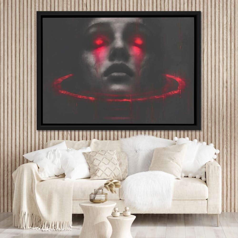 Horrific Nightmare - Large Canvas Print
