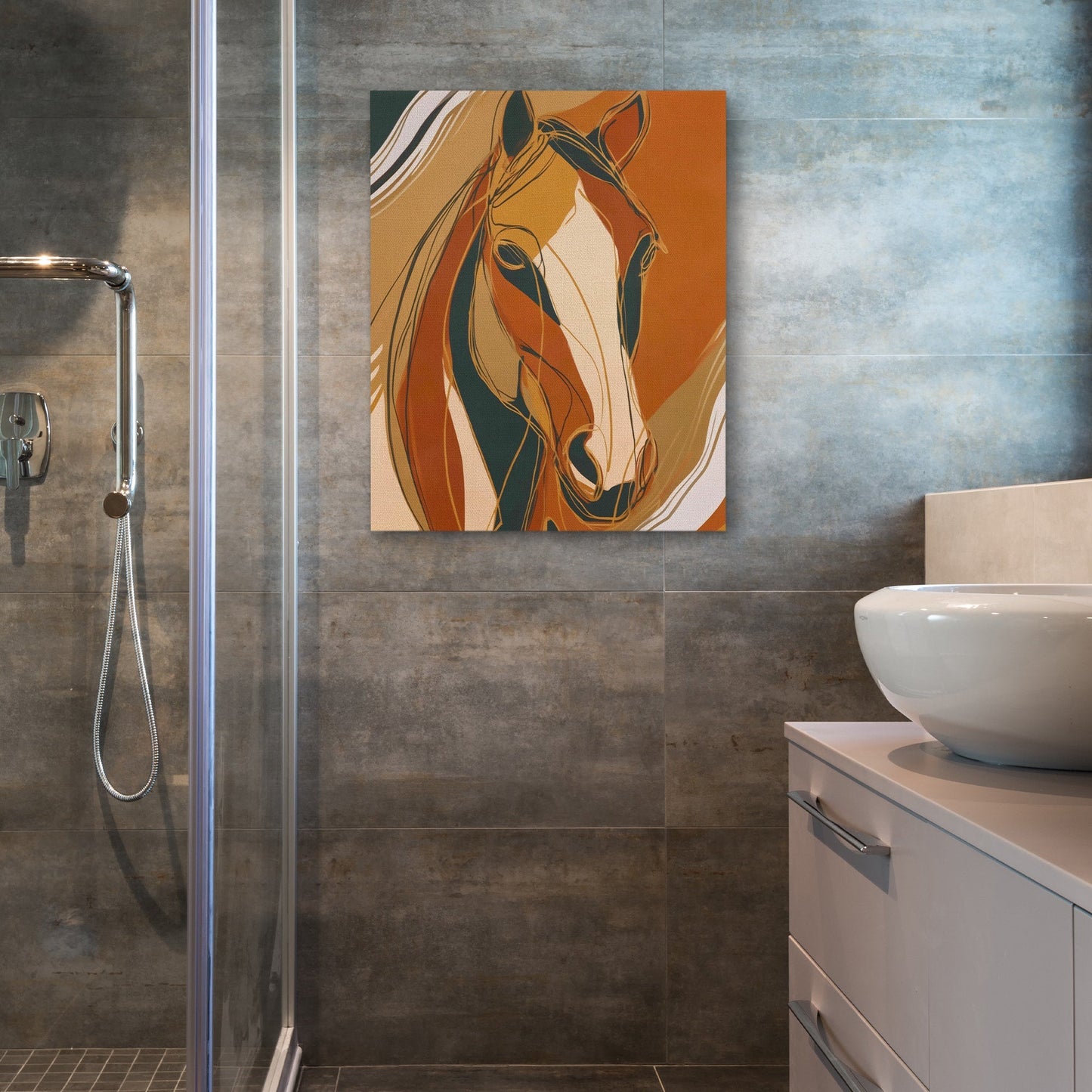 Horse Autumn Grace - Luxury Wall Art