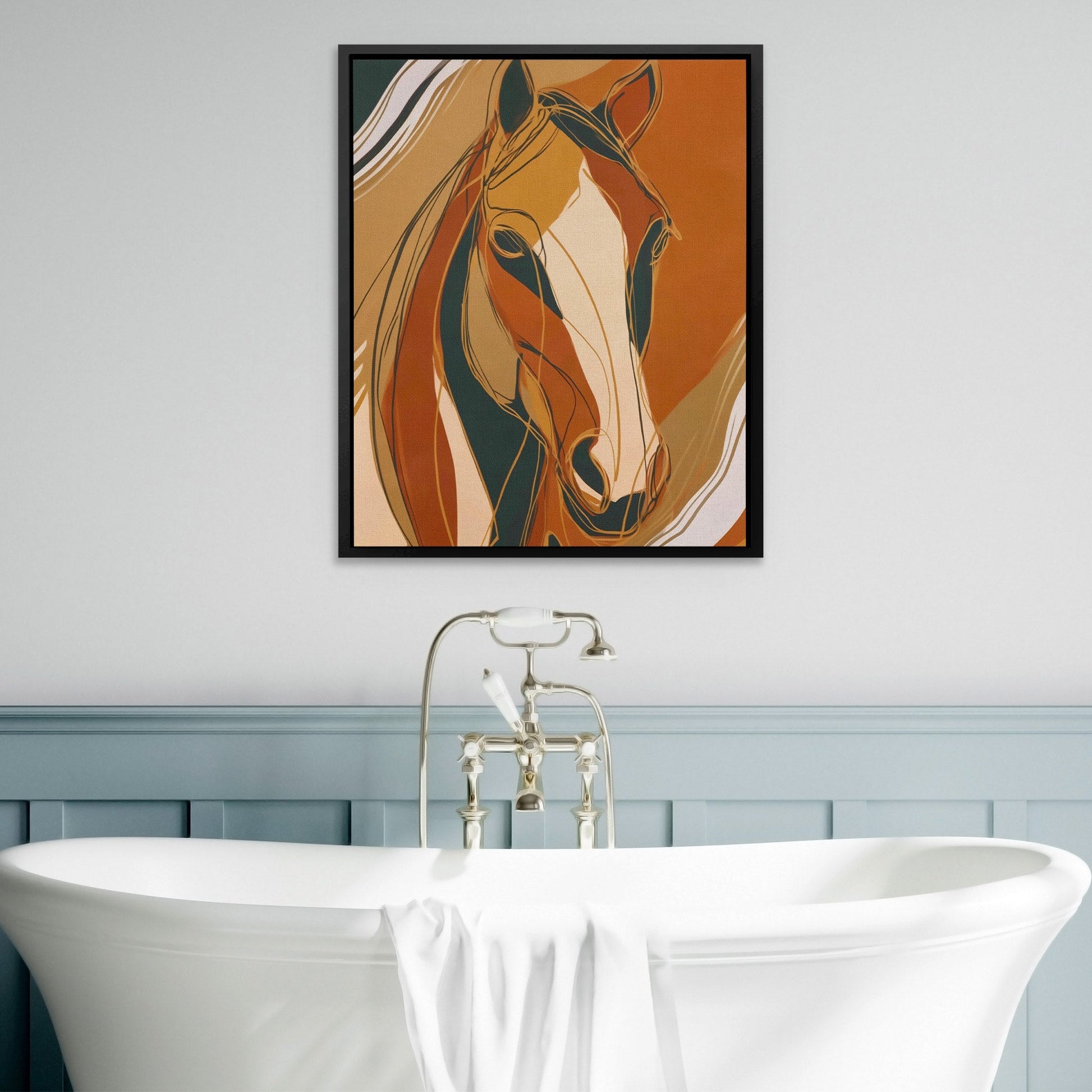 Horse Autumn Grace - Luxury Wall Art