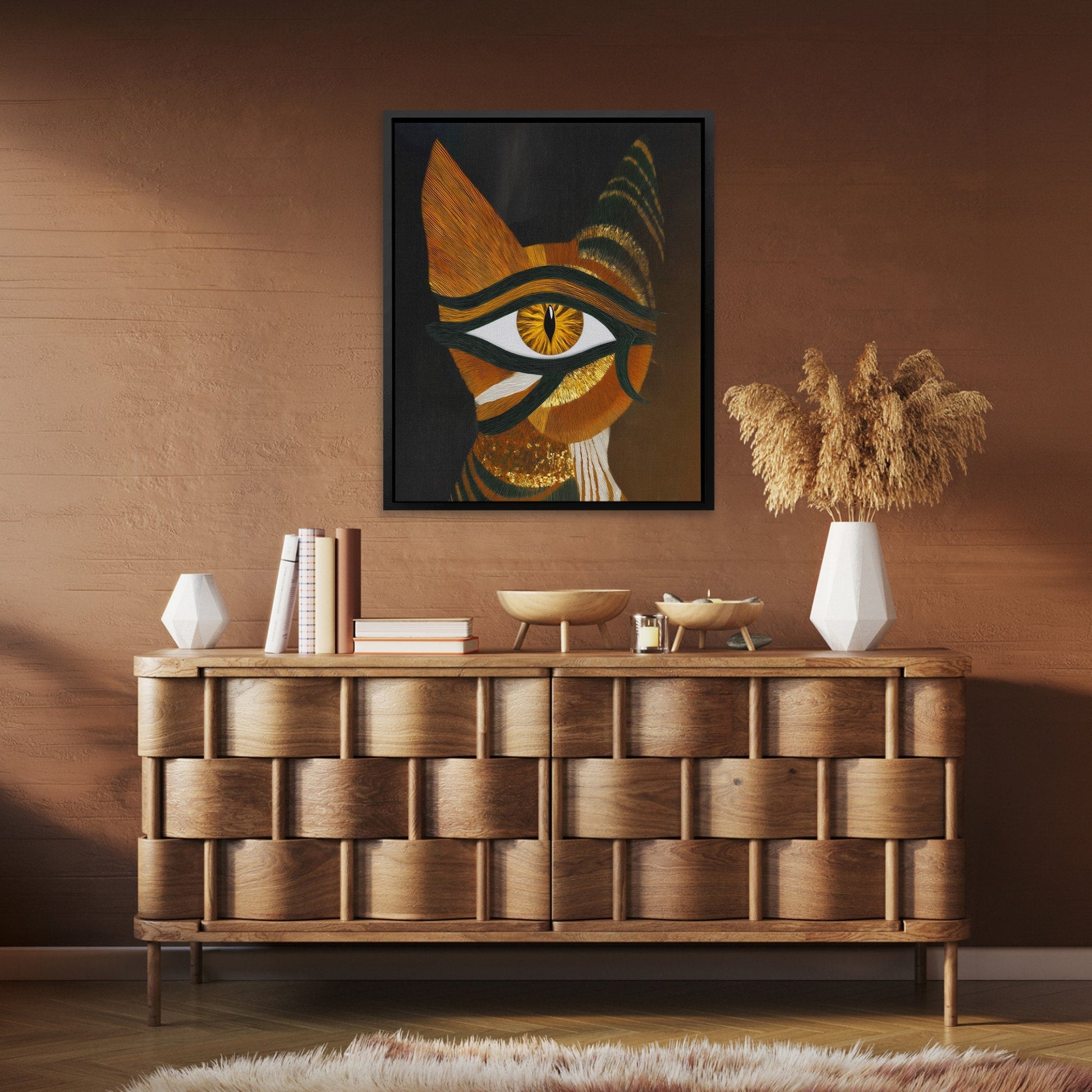 Horus Bronze Awakening - Luxury Wall Art