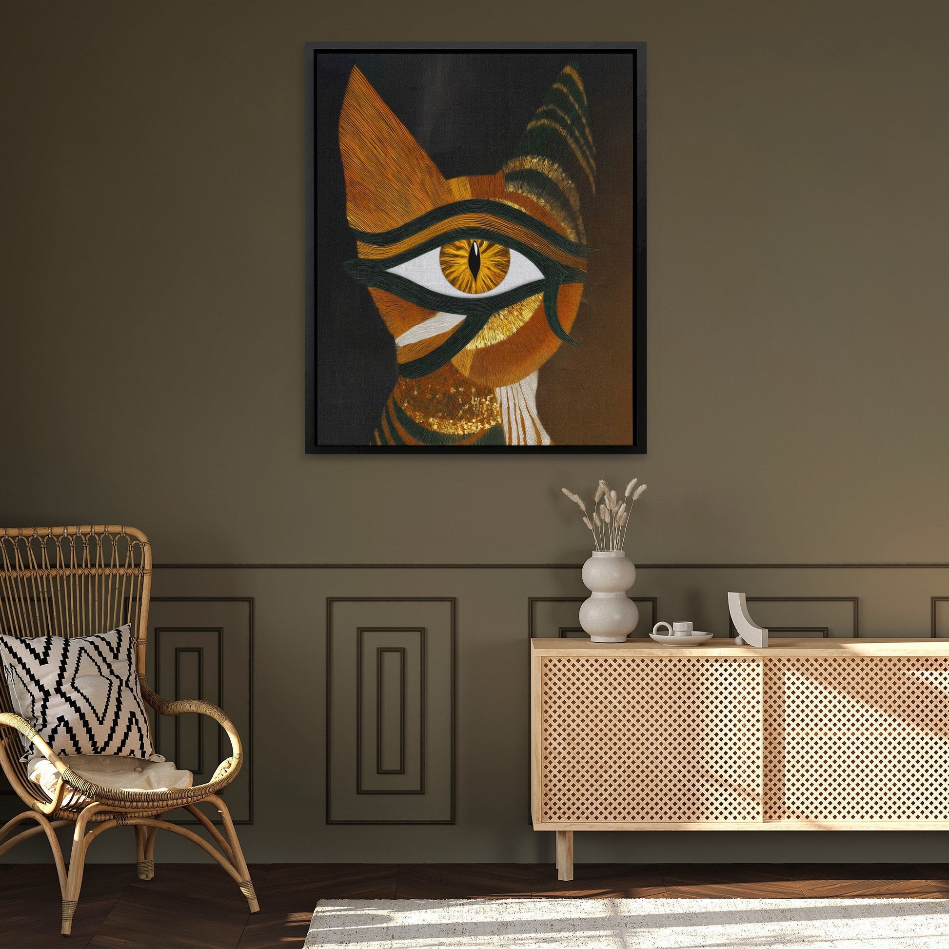Horus Bronze Awakening - Luxury Wall Art