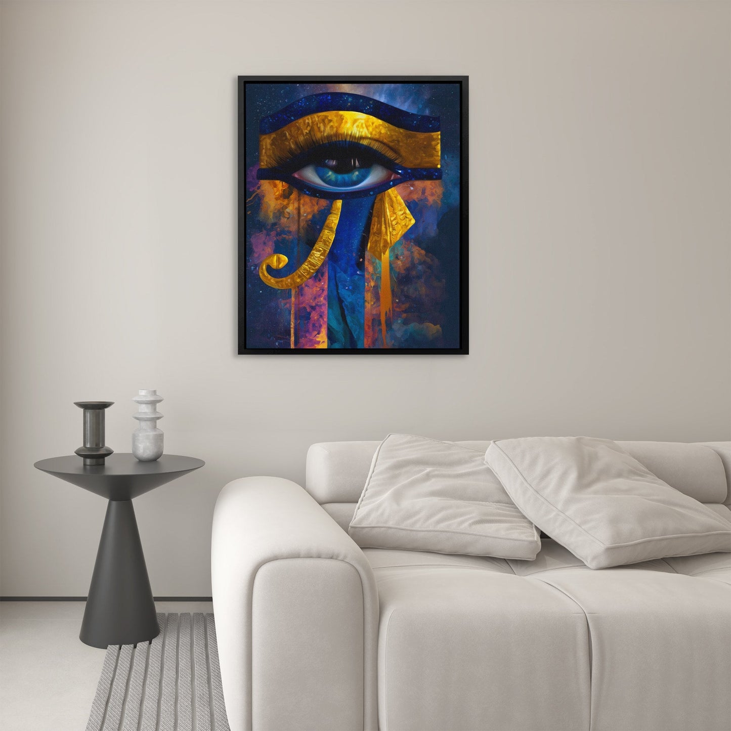 Horus Cosmic Oracle - Luxury Wall Art