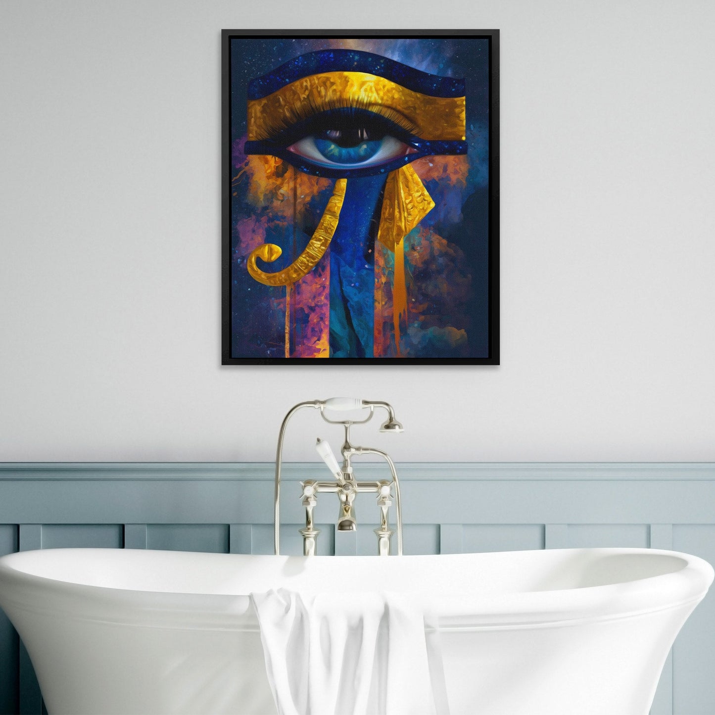 Horus Cosmic Oracle - Luxury Wall Art