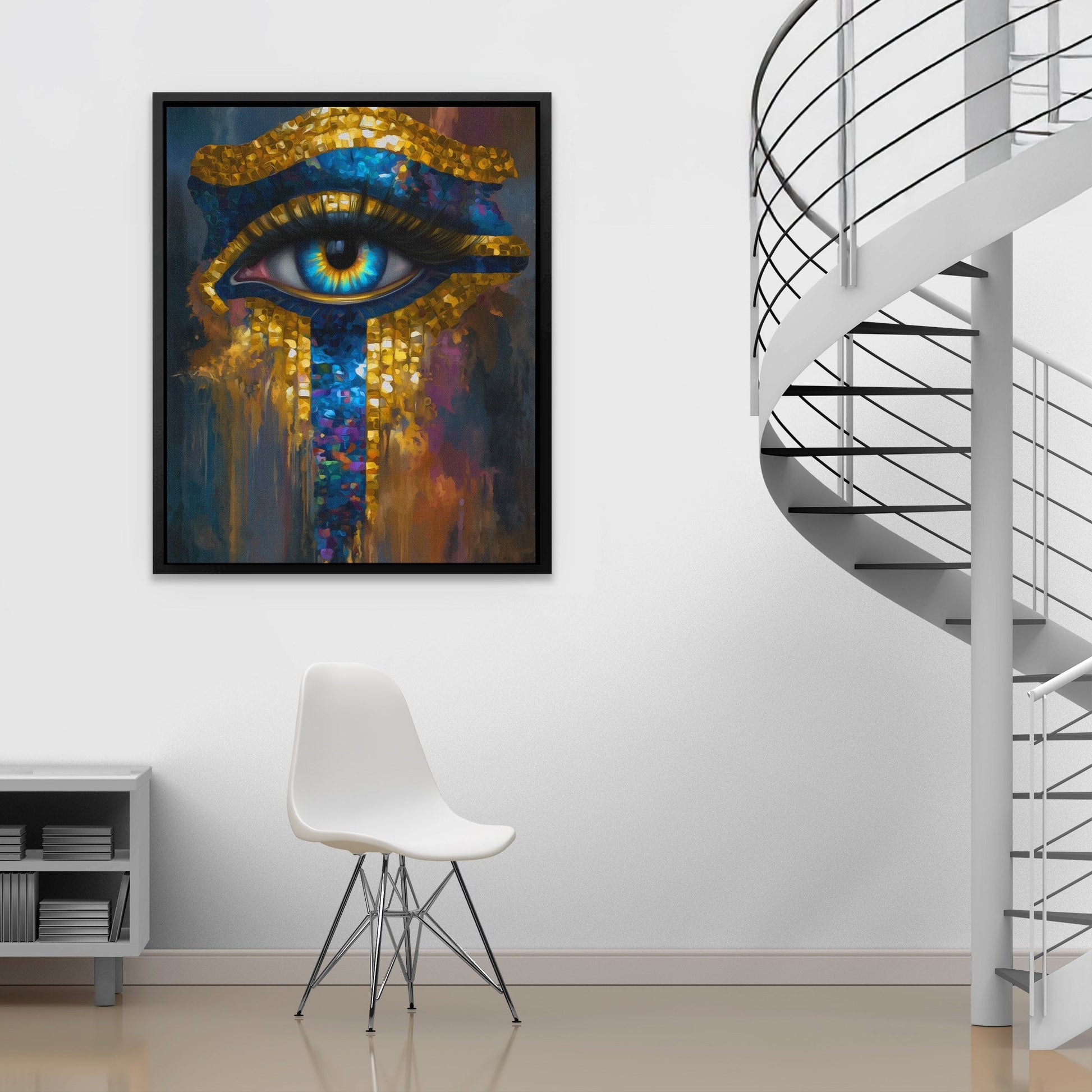 Horus Digital Tears - Luxury Wall Art