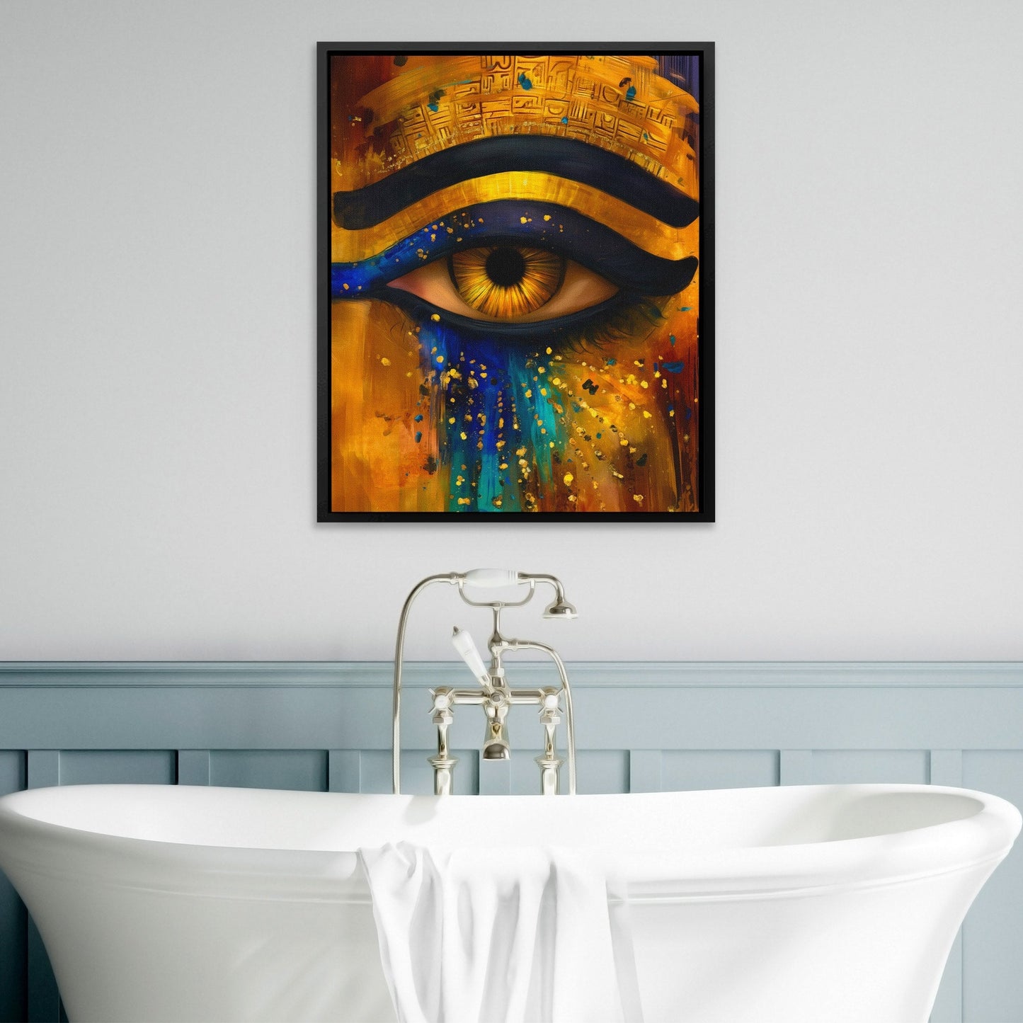 Horus Eternal Glow - Luxury Wall Art