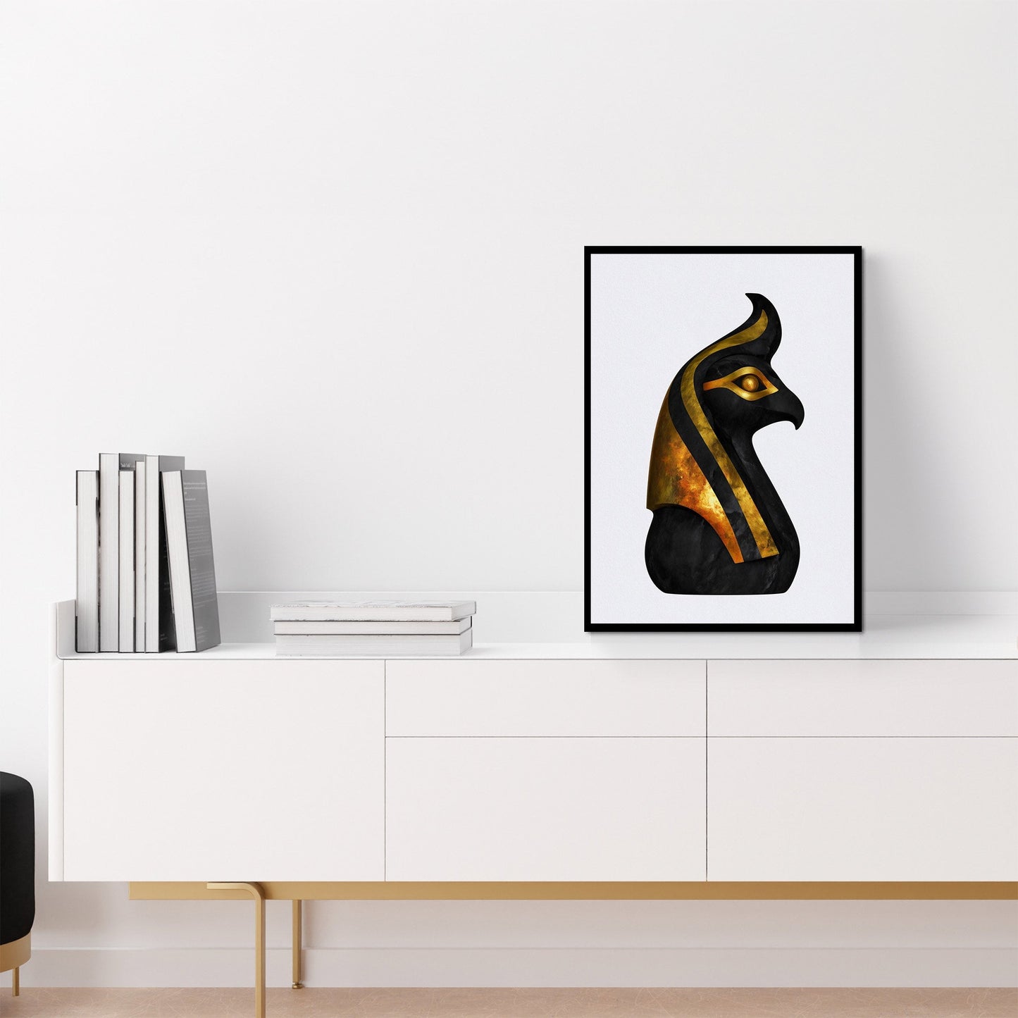Horus Golden Tears - Luxury Wall Art