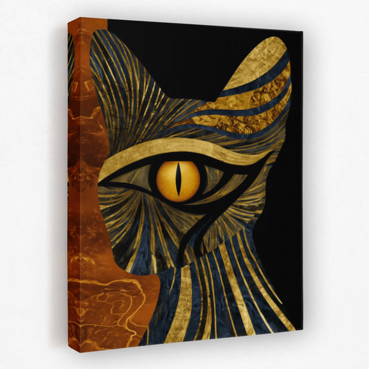 Horus in Amber - Luxury Wall Art