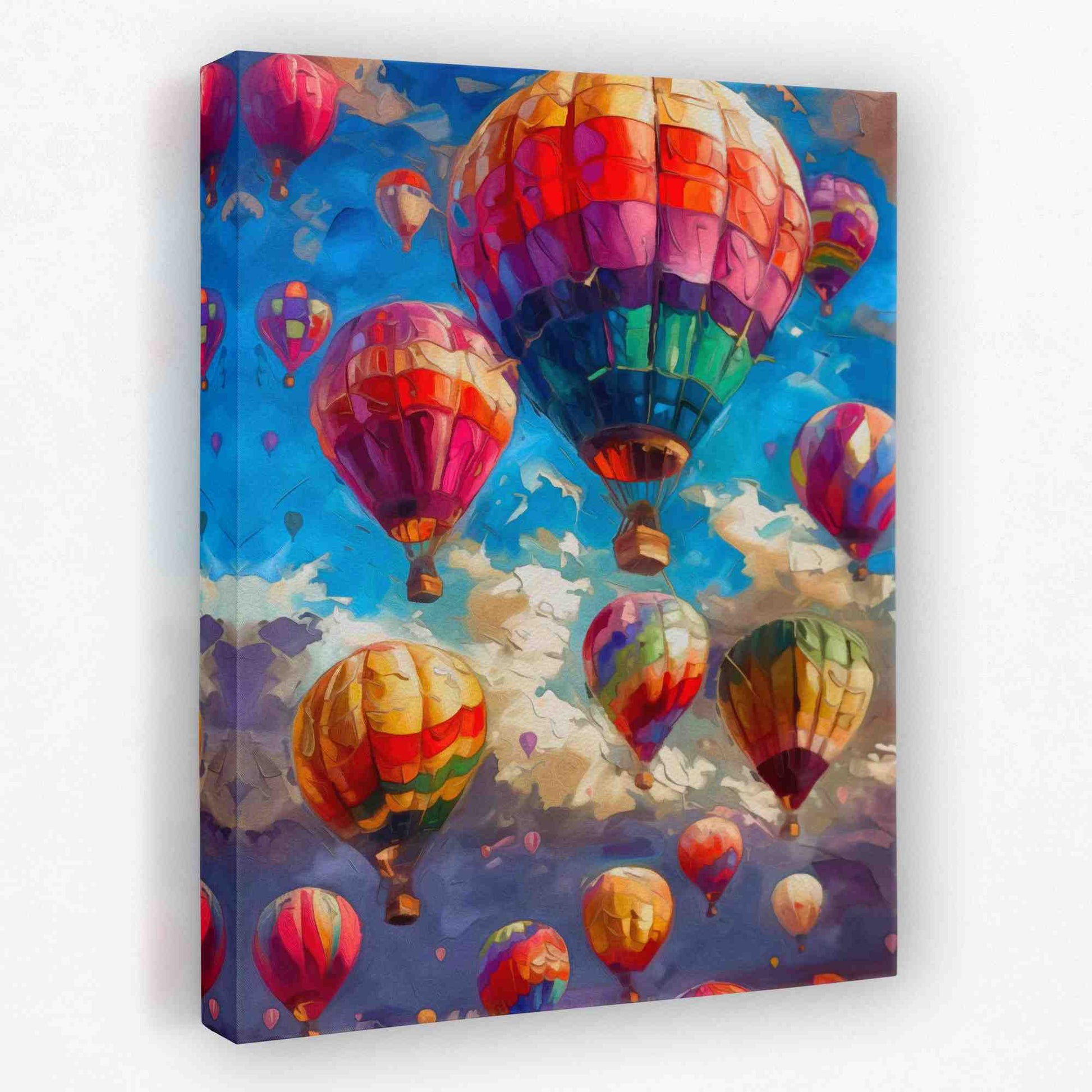 Hot Air Balloon Festival - Acrylic Canvas Wall Art