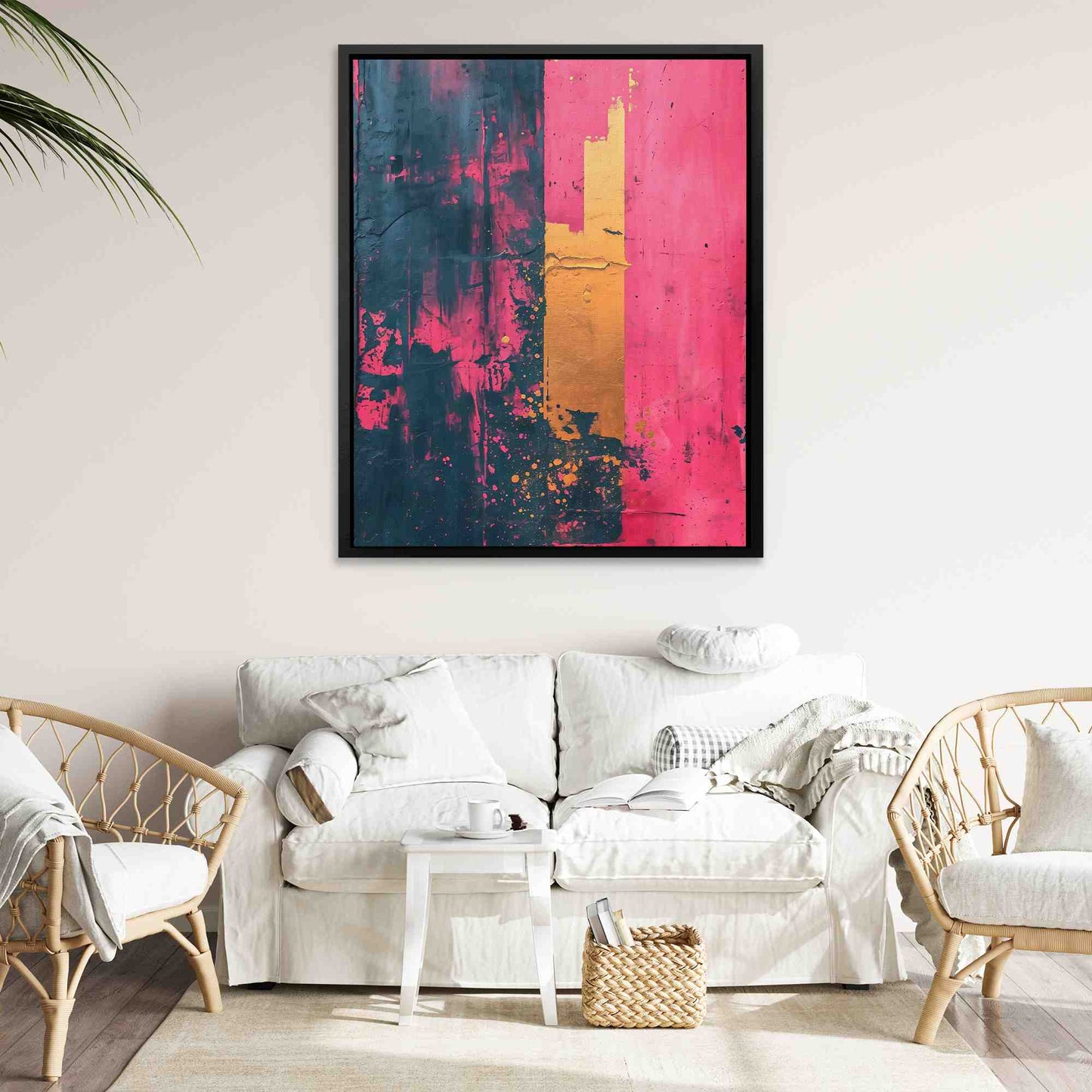 Hot Pink Gold - Wall Art