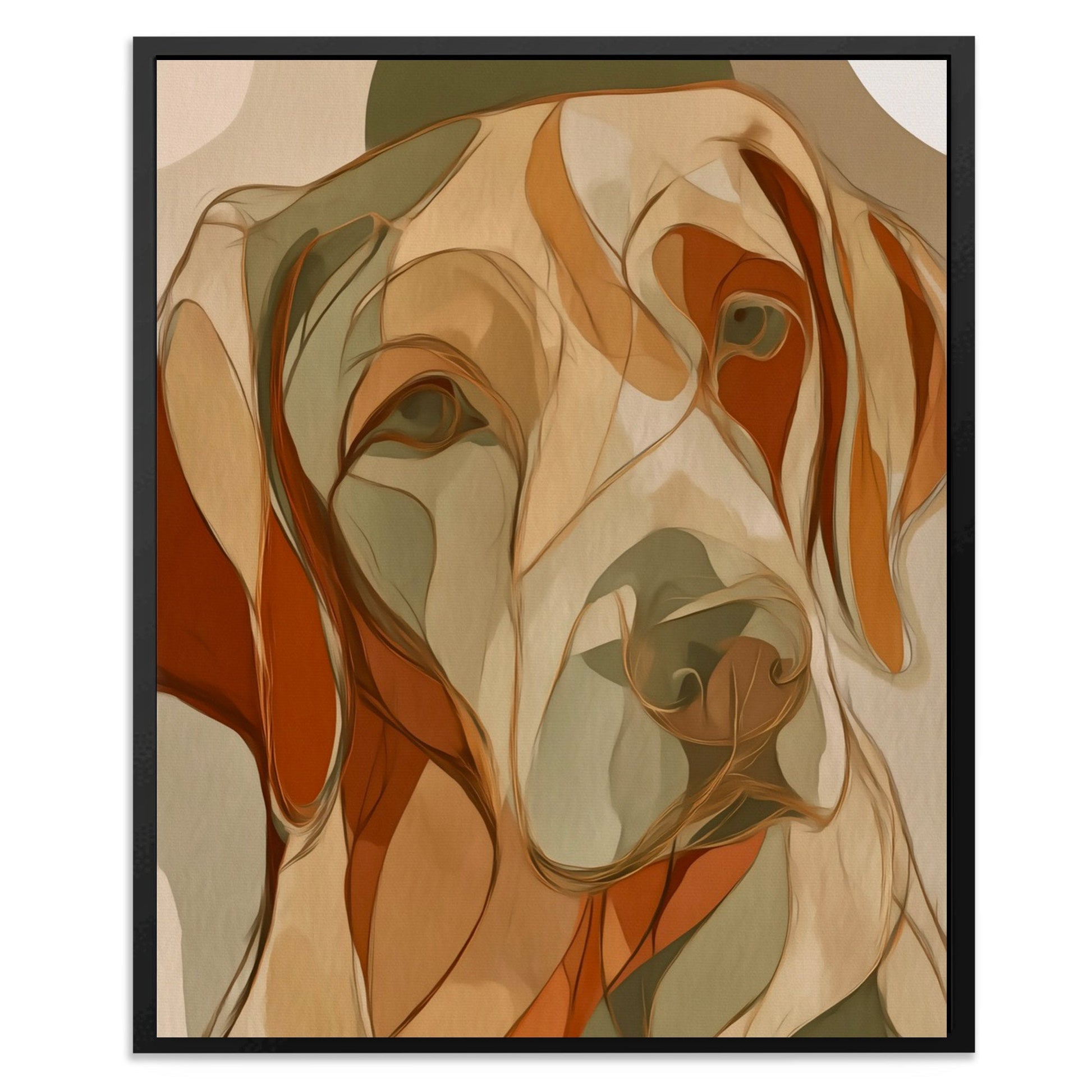 Hound's Copper Dreams - Luxury Wall Art
