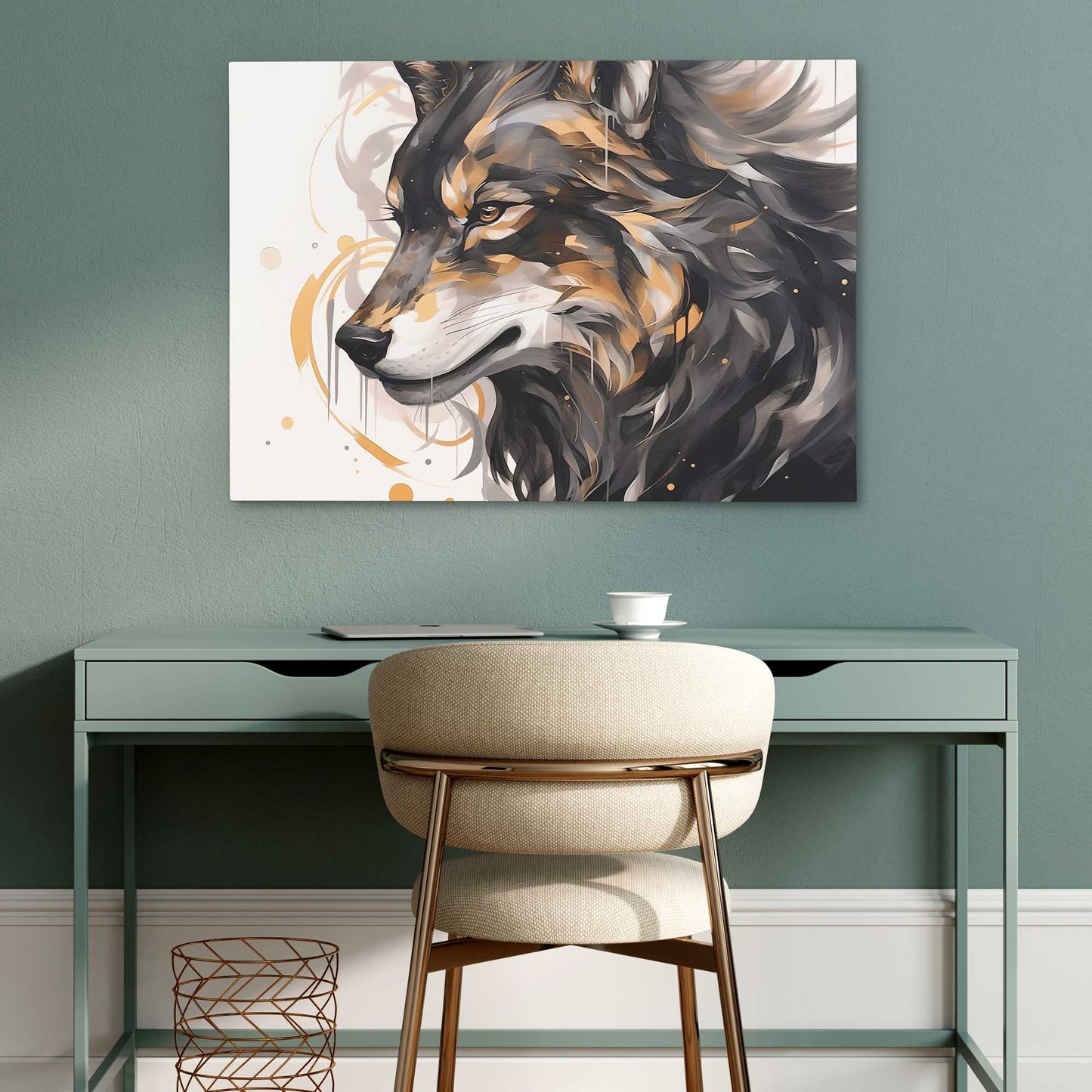 Howling Gold - Wall Art Print