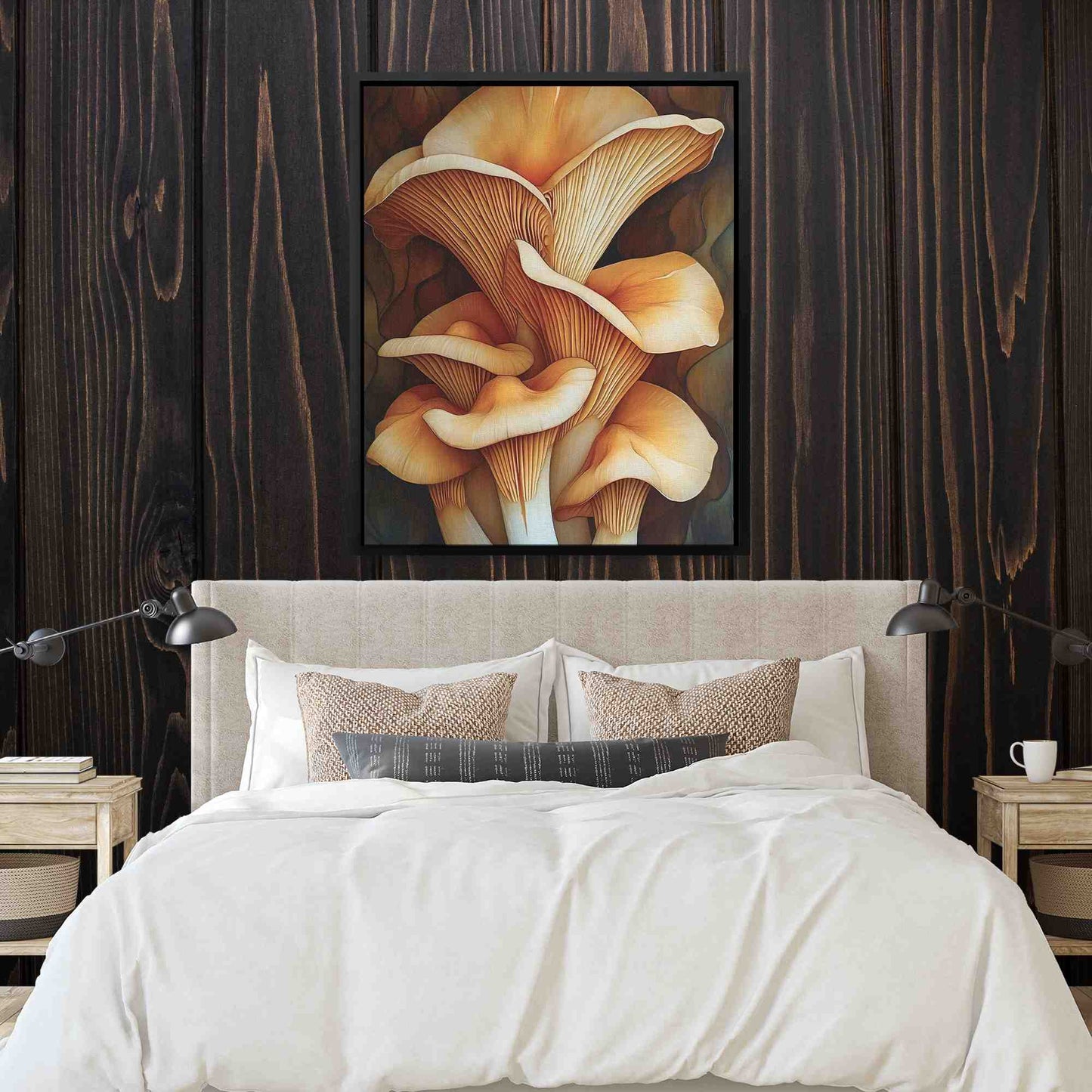 Huge Mushrooms - Food Art for Kitchen