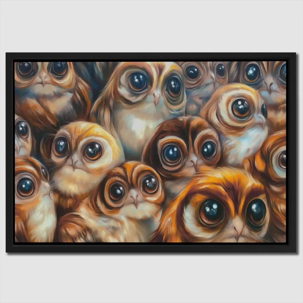 Hungry Birds - Animals Art for Bedroom