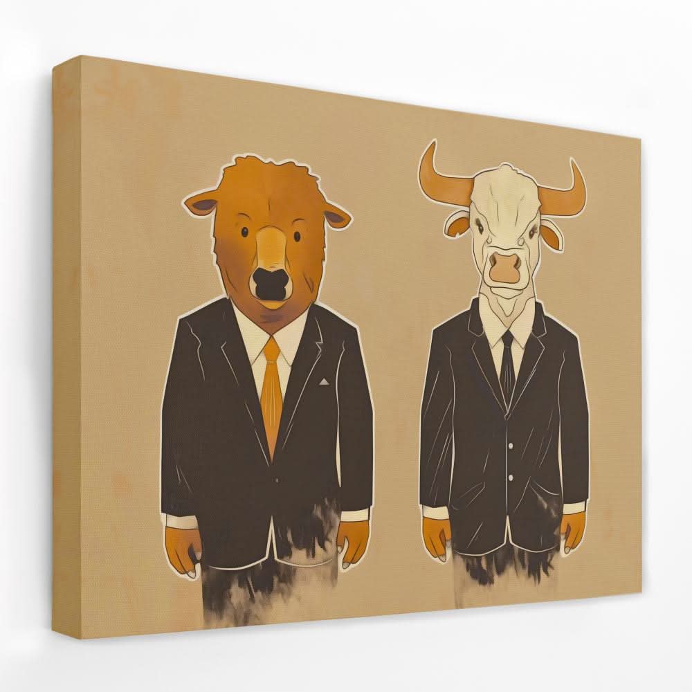 Iconic Traders - Animals Canvas Wall Art