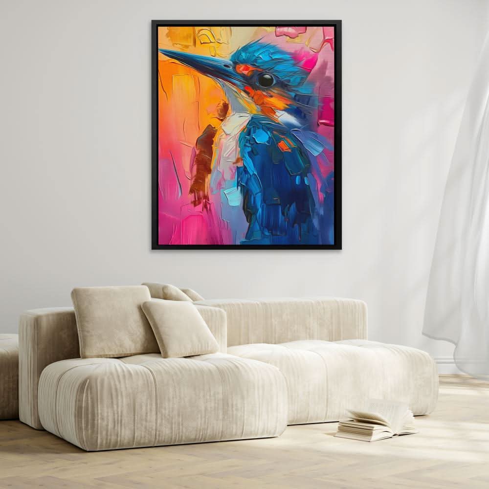 Illuminated Wonder - Large Abstract Canvas Print