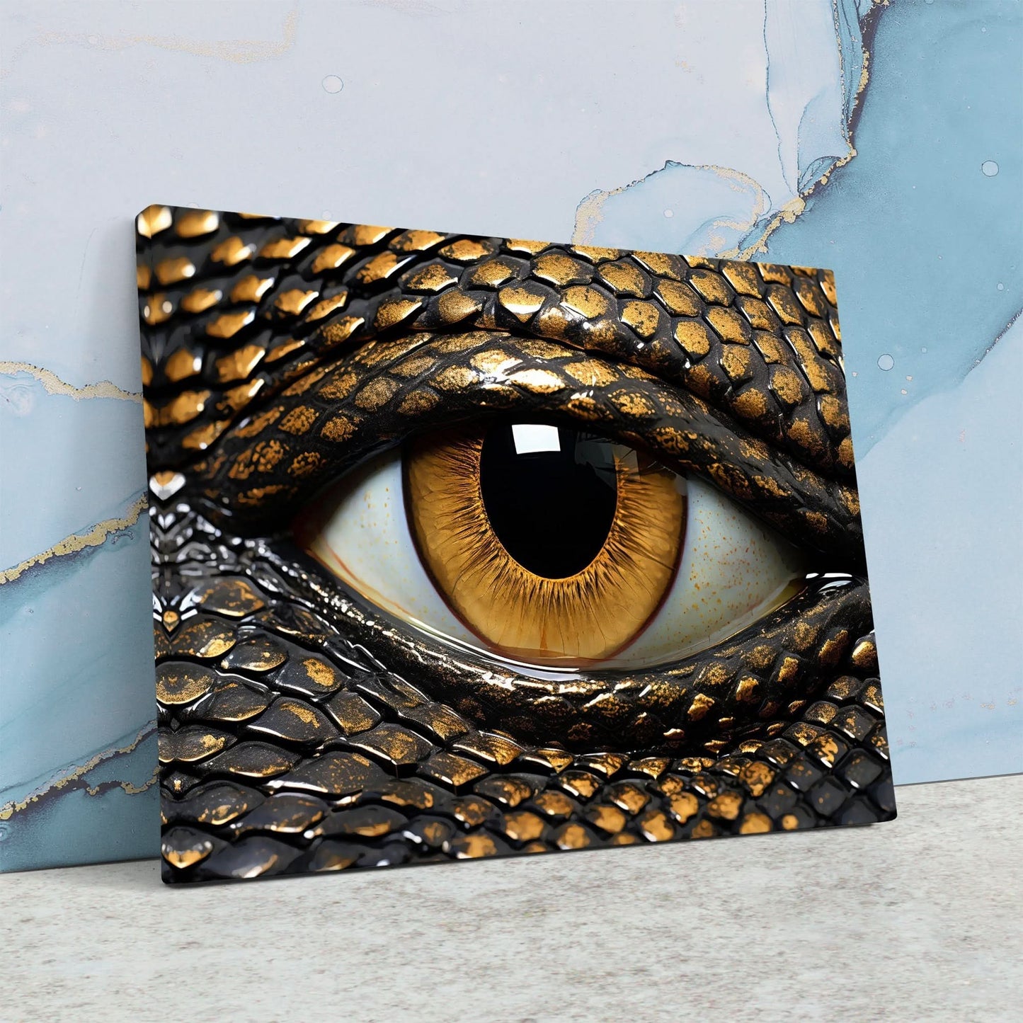 Illuminati Eye - Large Canvas Print
