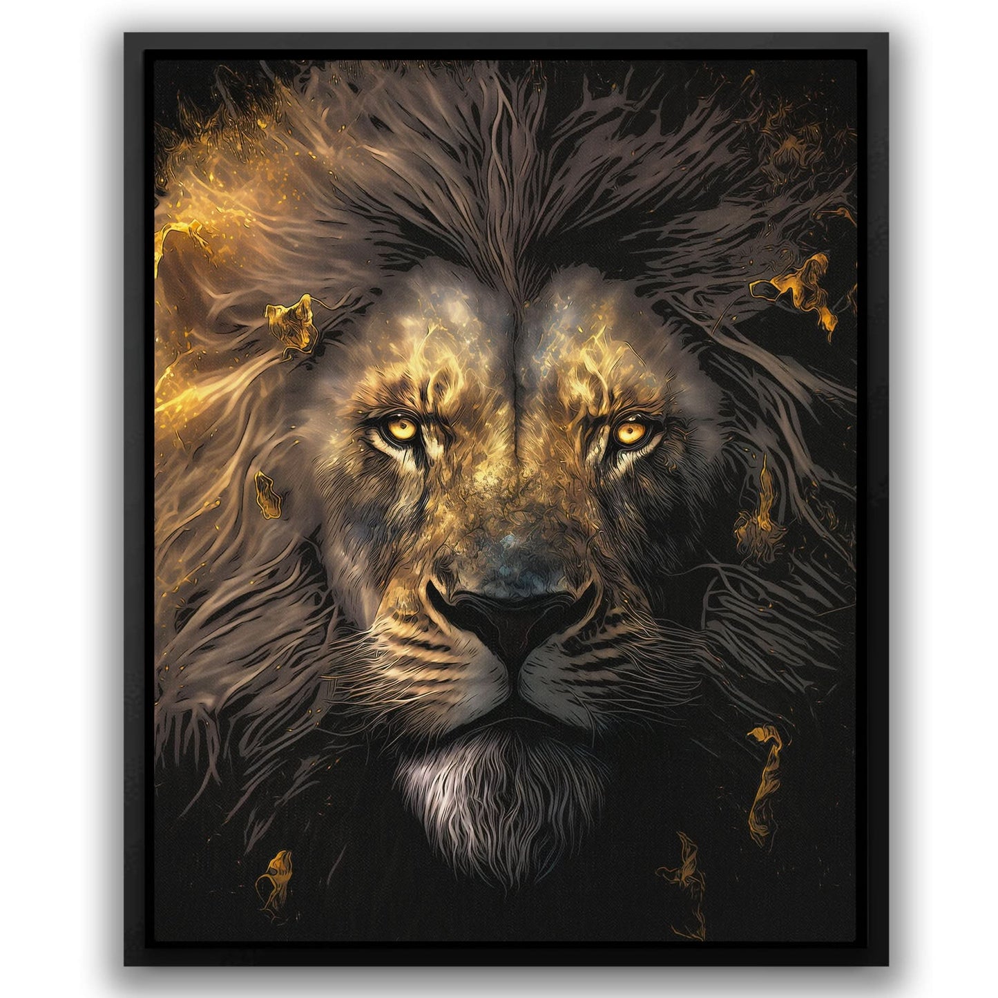 Immortal Lion - Luxury Wall Art