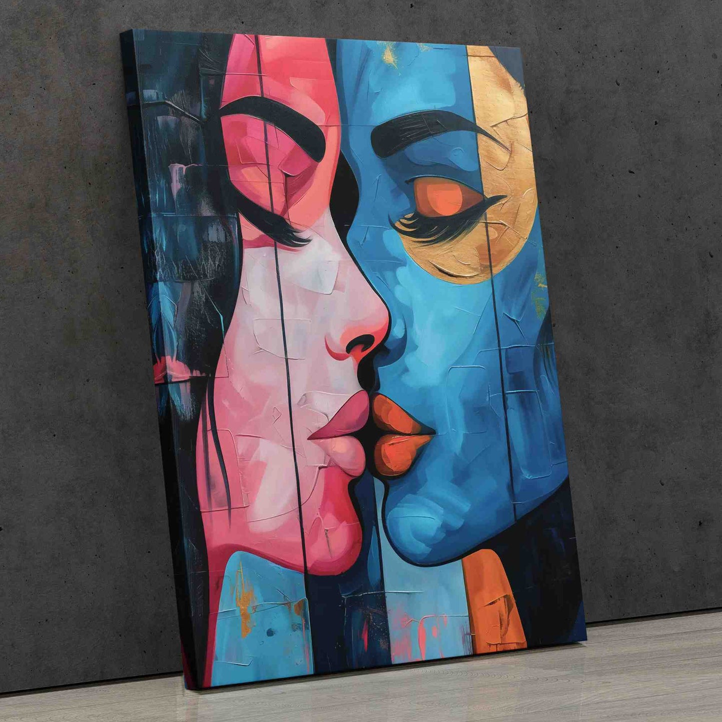 Inclusive Love - Large Abstract Canvas Print