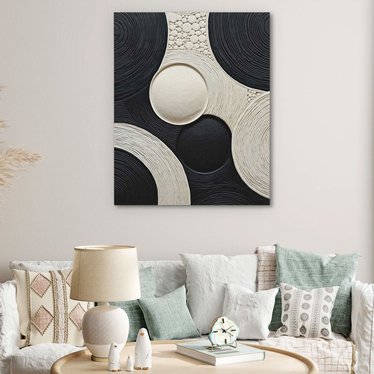 Ink Illusion - Wall Art for Bathroom