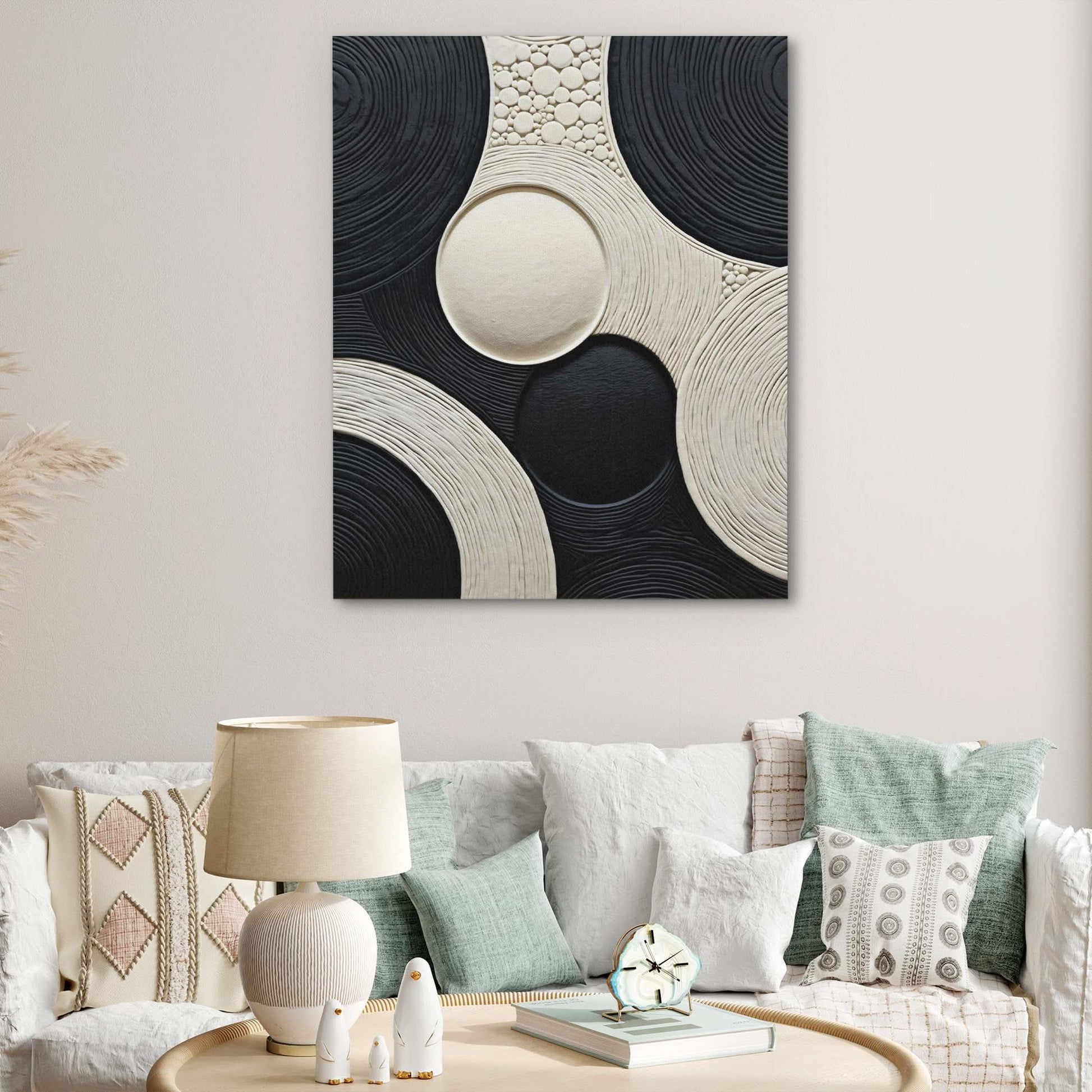 Ink Illusion - Wall Art for Bathroom