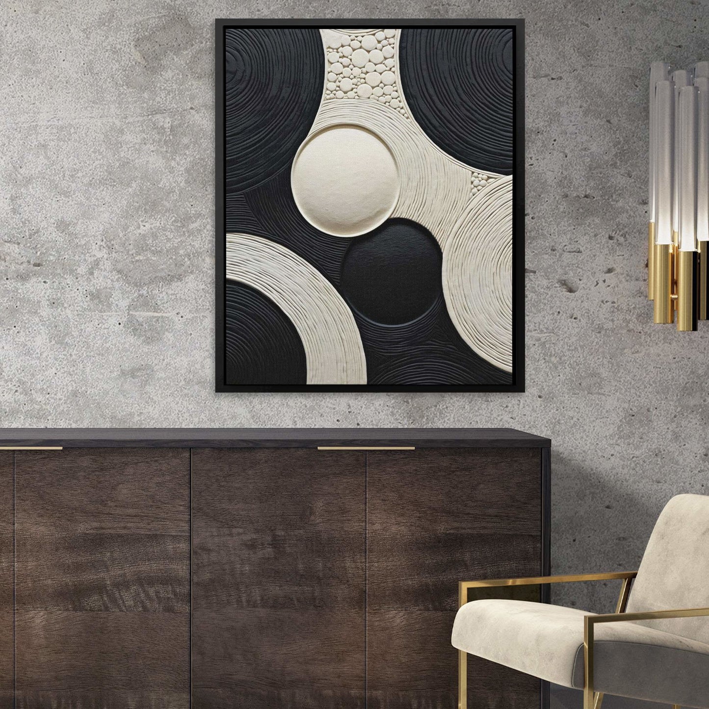 Ink Illusion - Canvas Wall Art