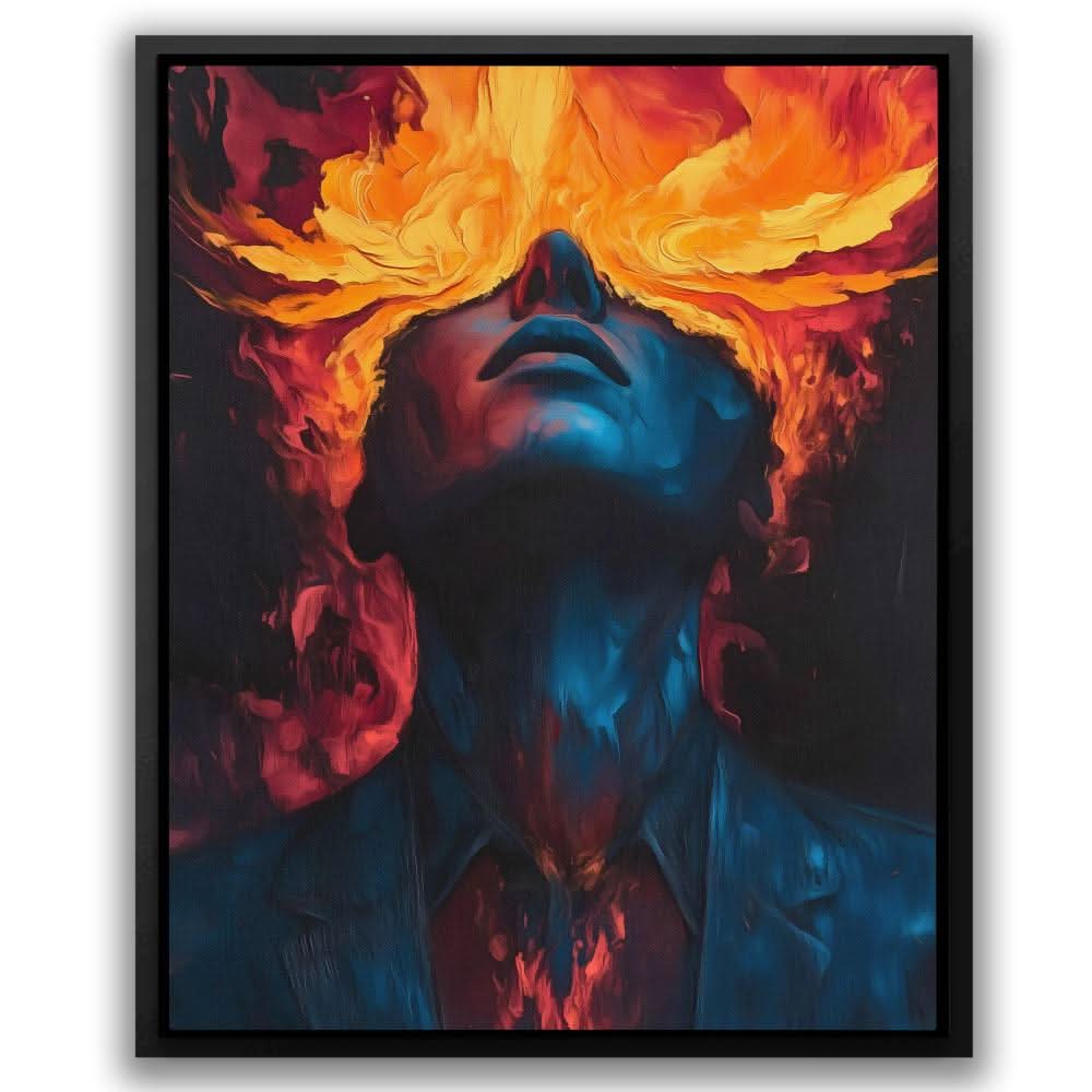 Inner Firestorm - Contemporary Wall Art Print