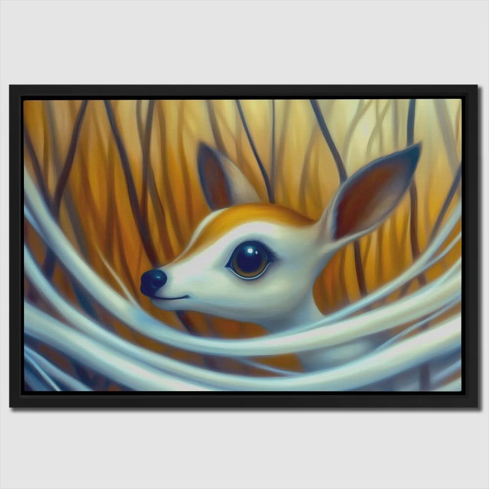 Innocent Doe Eyes - Animals Art