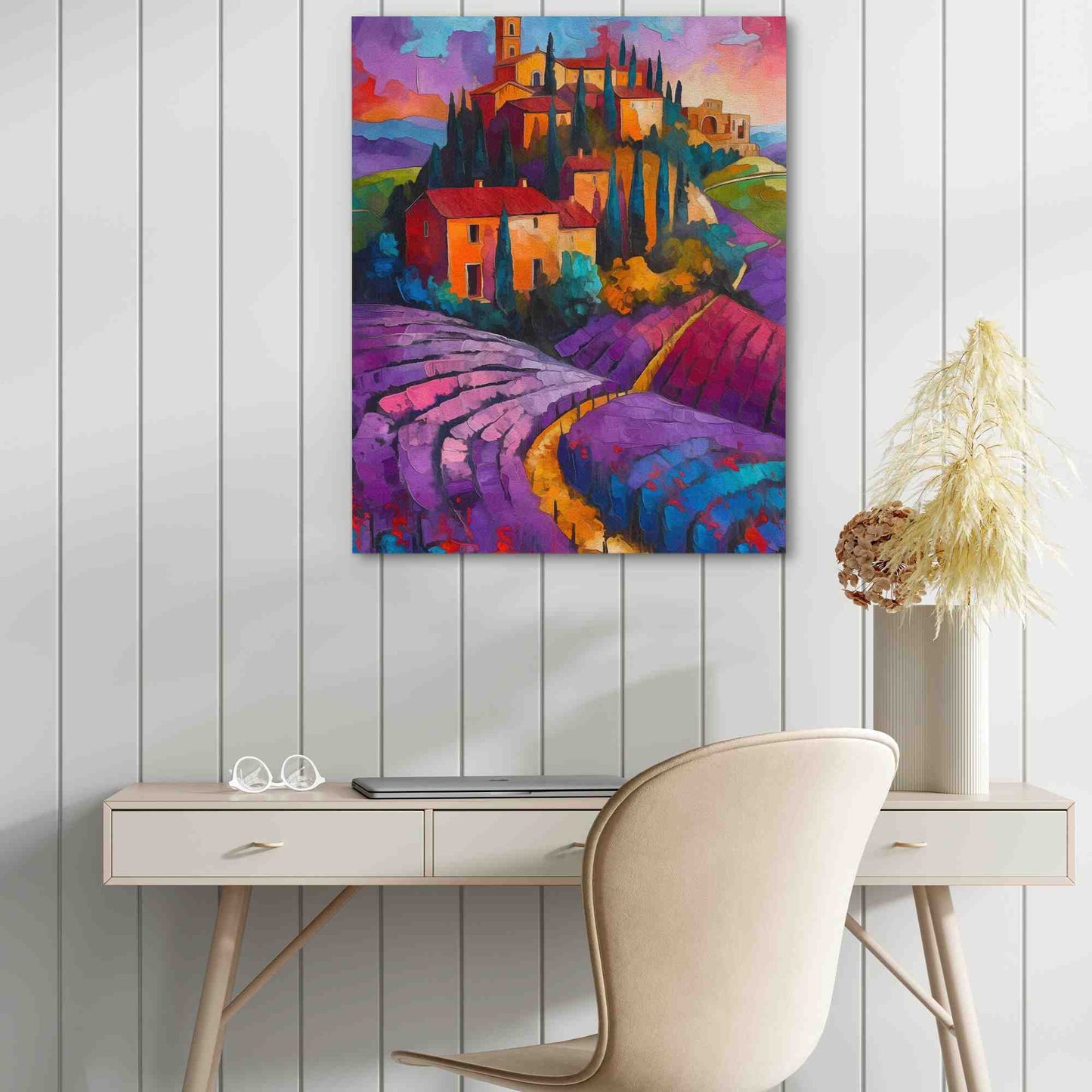 Italian Vineyard - Farm Art