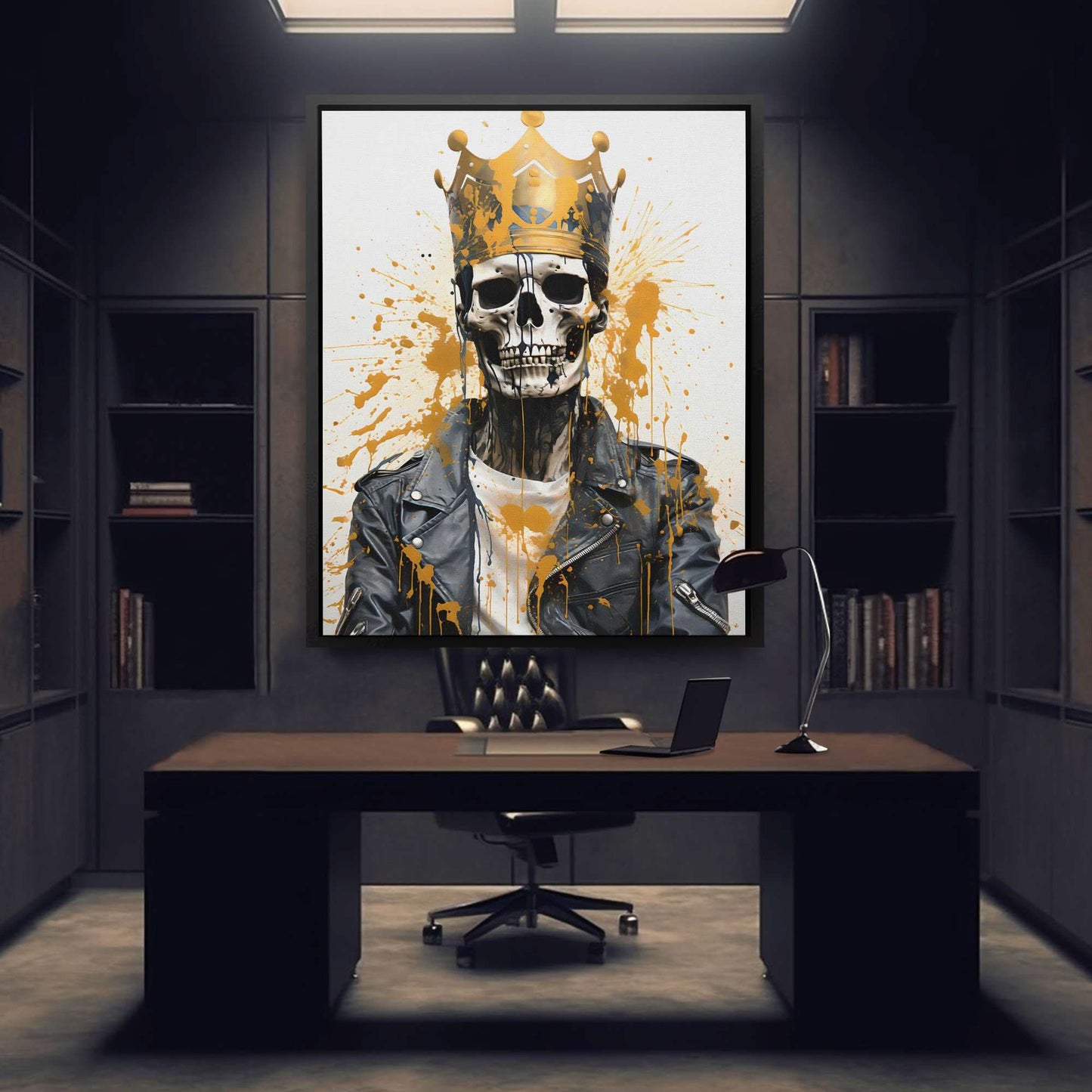Ivory Ruler - Large Canvas Print