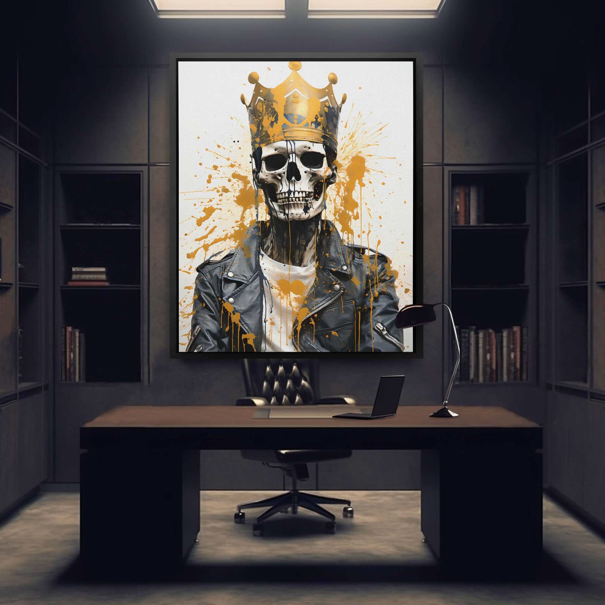 Ivory Ruler - Large Canvas Print