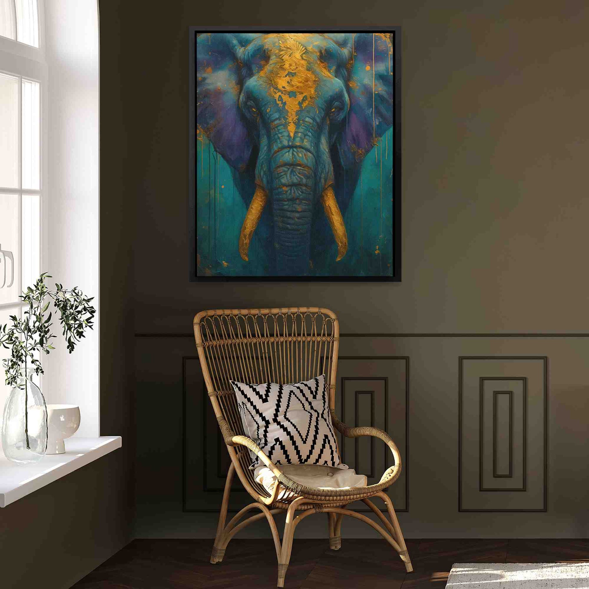 Ivory Sentinel - Africa Art