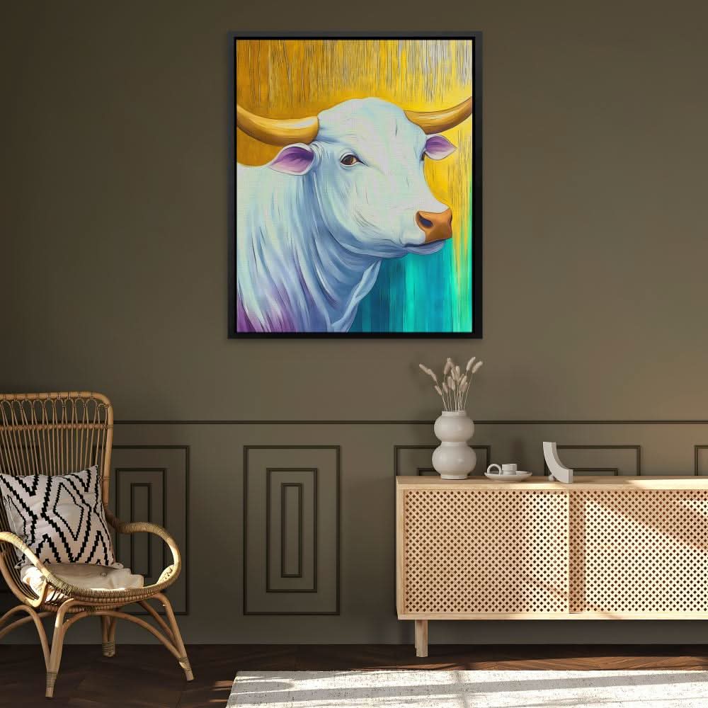 Ivory Serenity - Modern Gold Canvas Wall Art