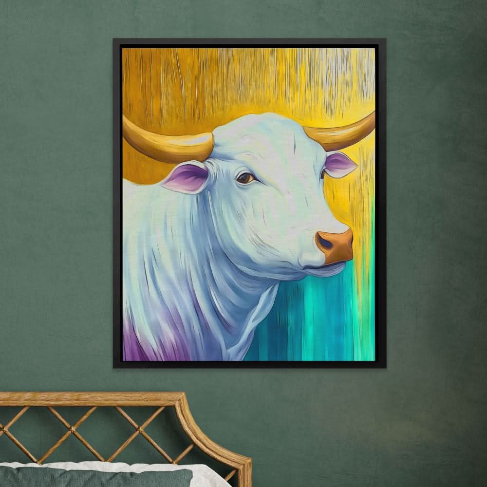 Ivory Serenity - Large Modern Canvas Print