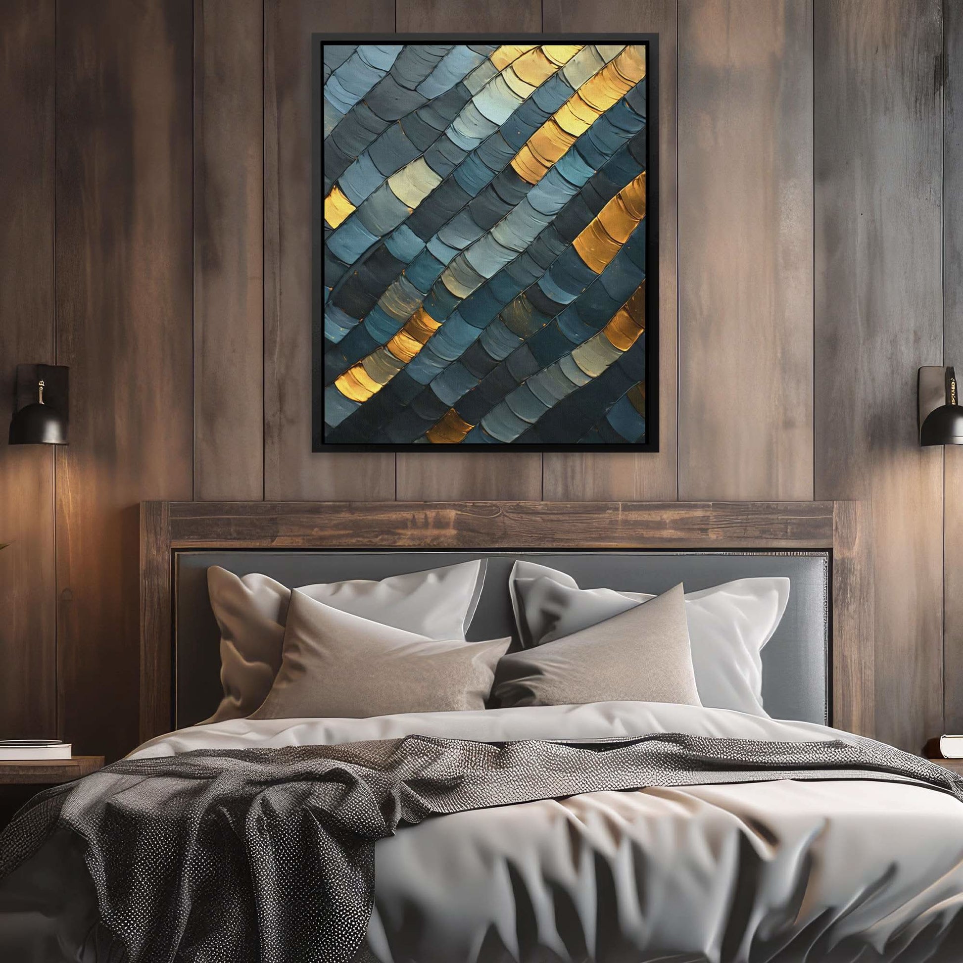 Jade Chain Mail - Luxury Wall Art