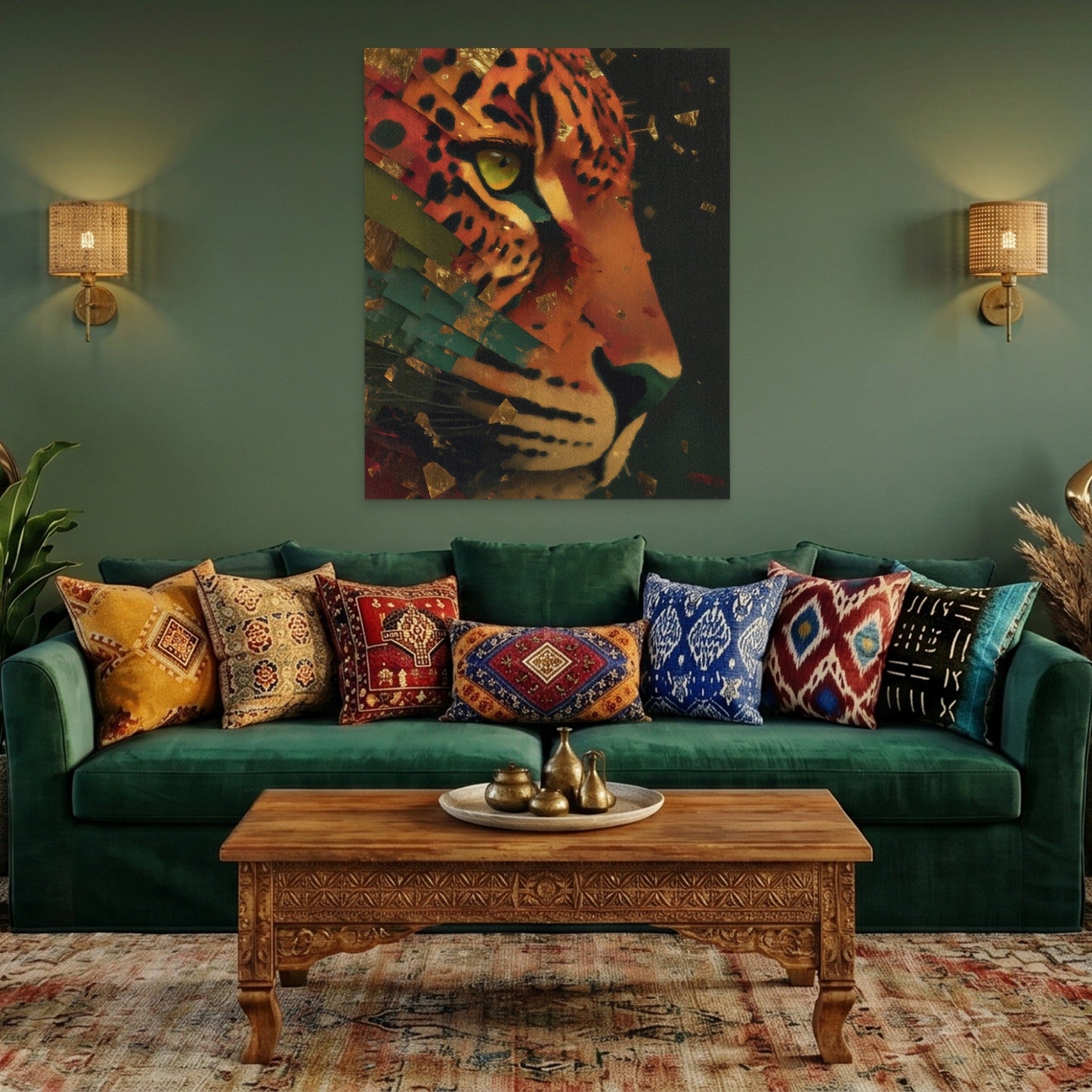 Jaguar Rust Geometric
