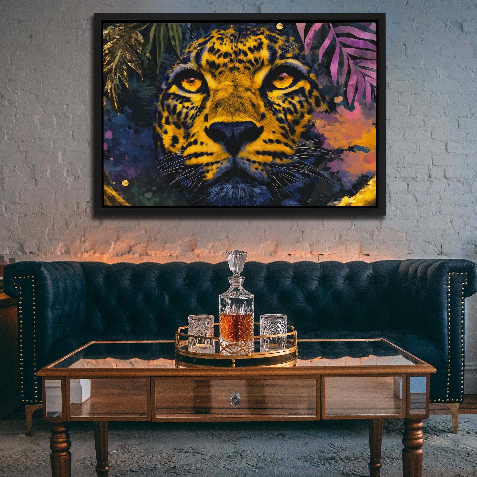 Jaguars Amber Dawn - Luxury Wall Art