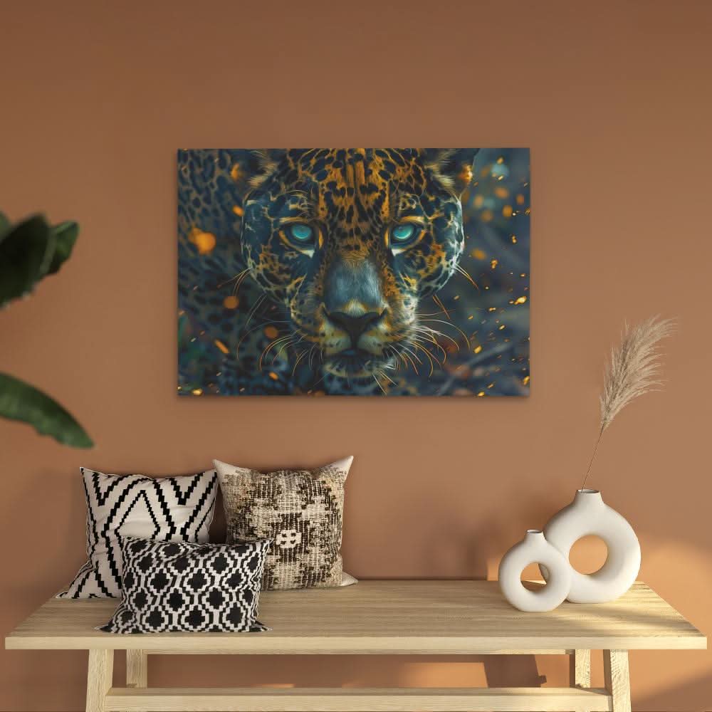 Jaguar’s Lunch - Big Cat Art for Bedroom