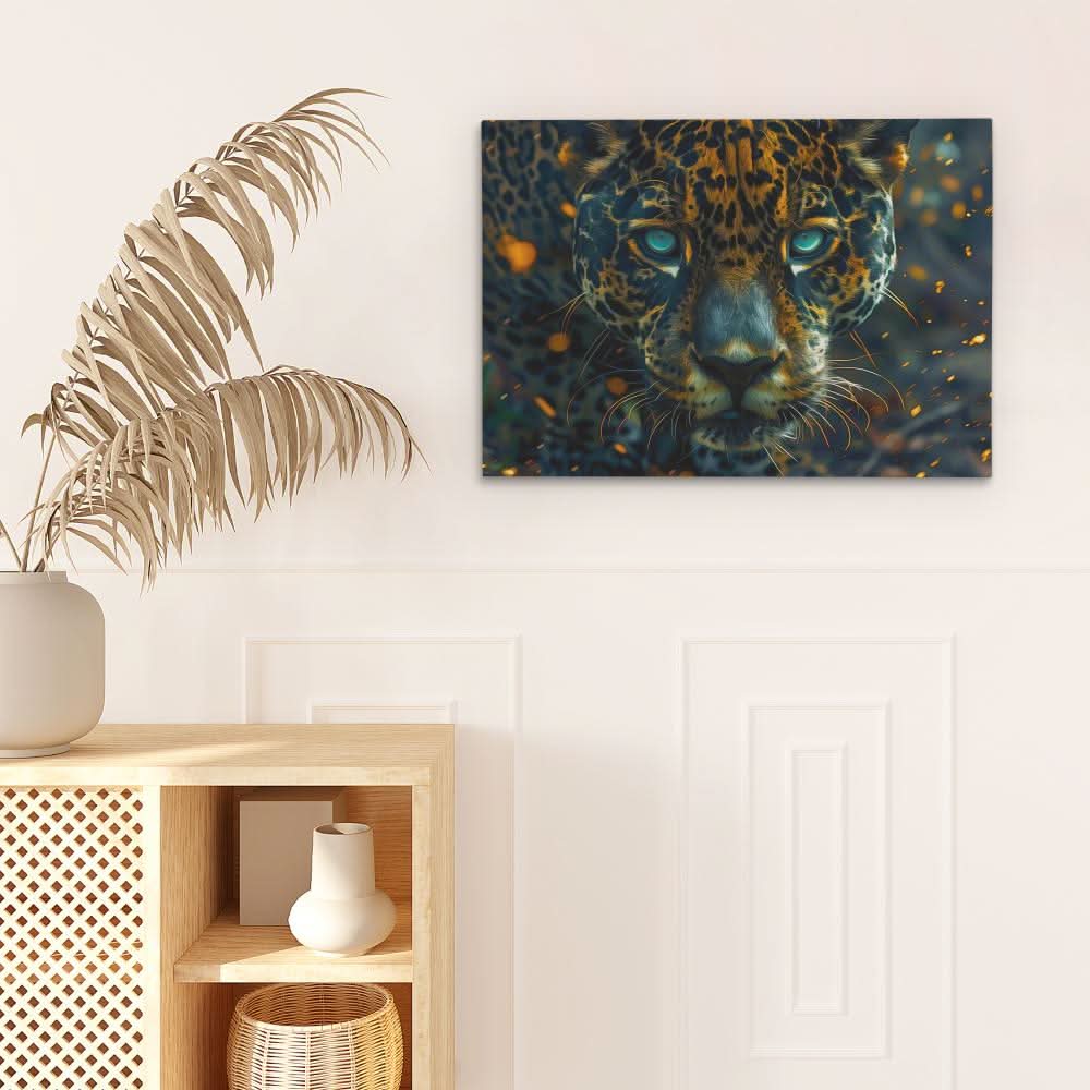 Jaguar’s Lunch - Large Canvas Print