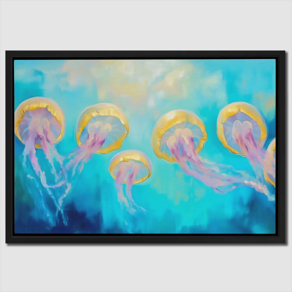 Jellyfish Pod - Beach Art for Bathroom