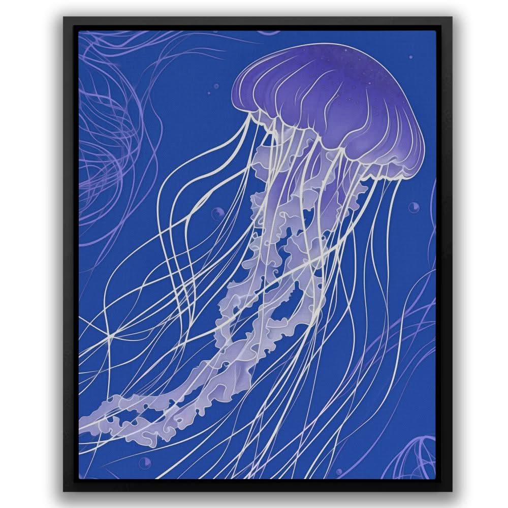 Jellyfish Tentacles - Fish Canvas Print