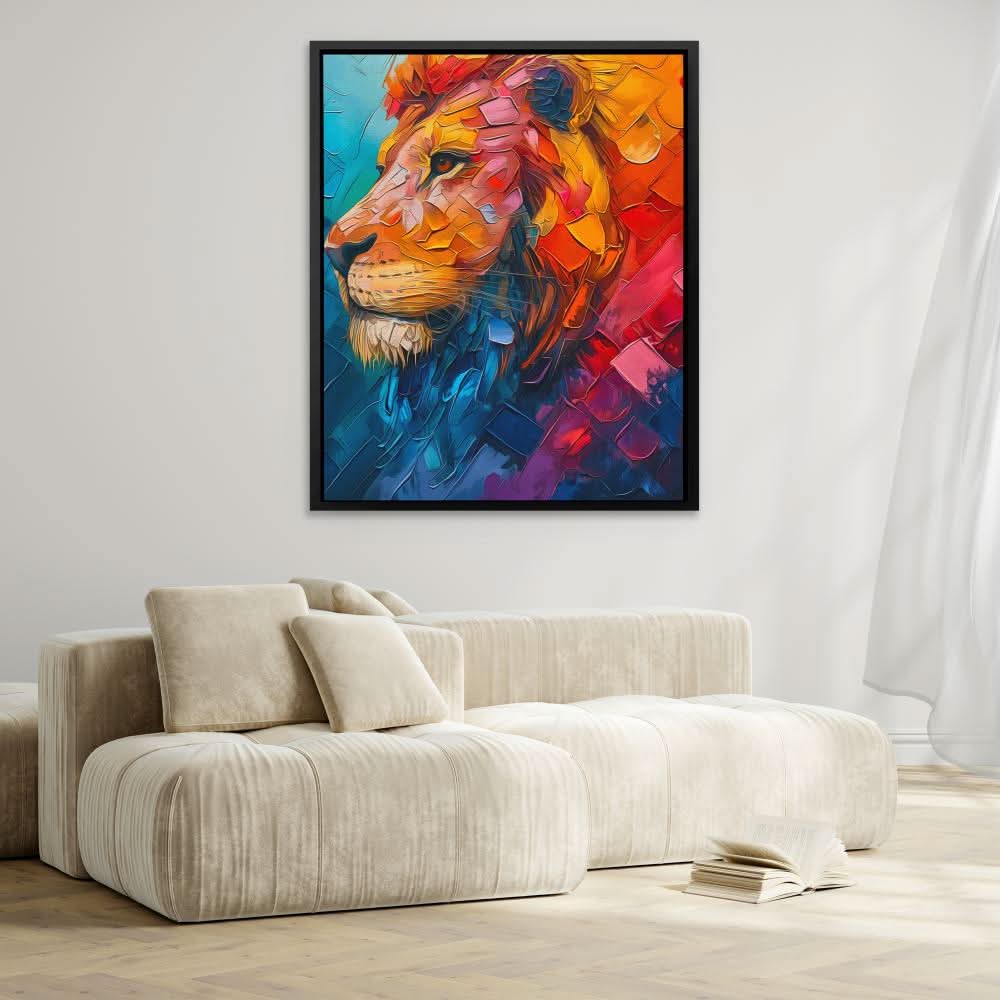 Joyful Journeys - Abstract Colorful Canvas Wall Art
