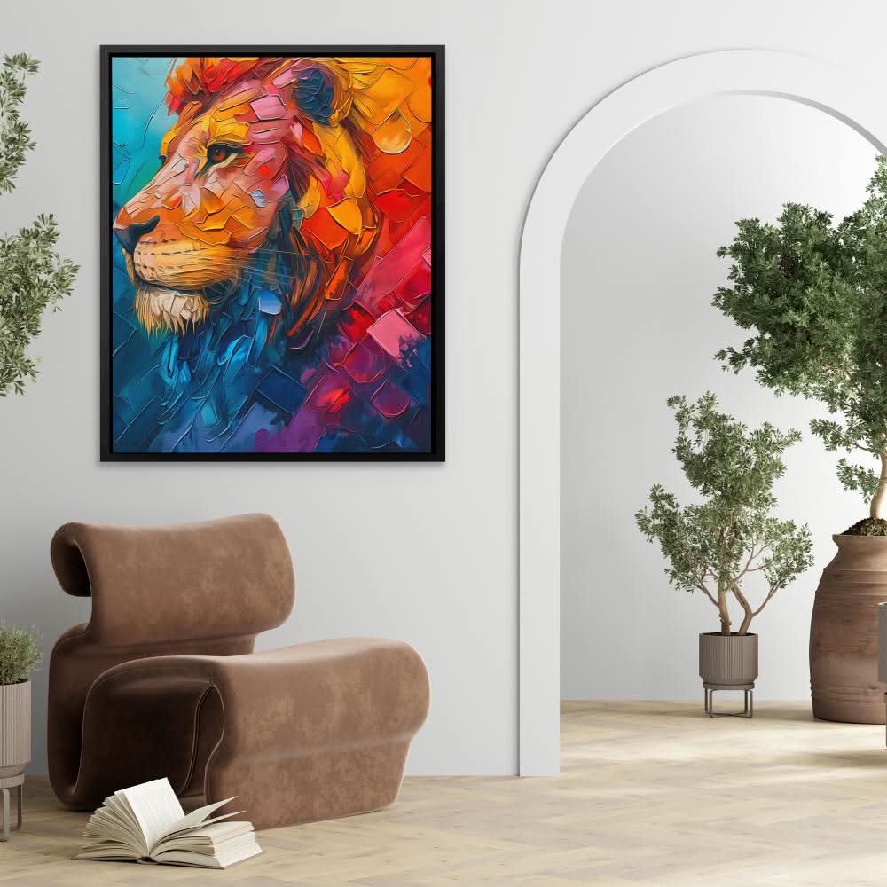 Joyful Journeys - Large Abstract Canvas Print